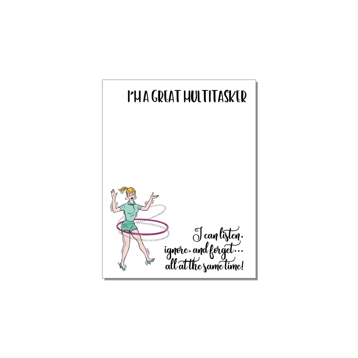 WITTY WOMEN WHO GET FIT NOTEPADS