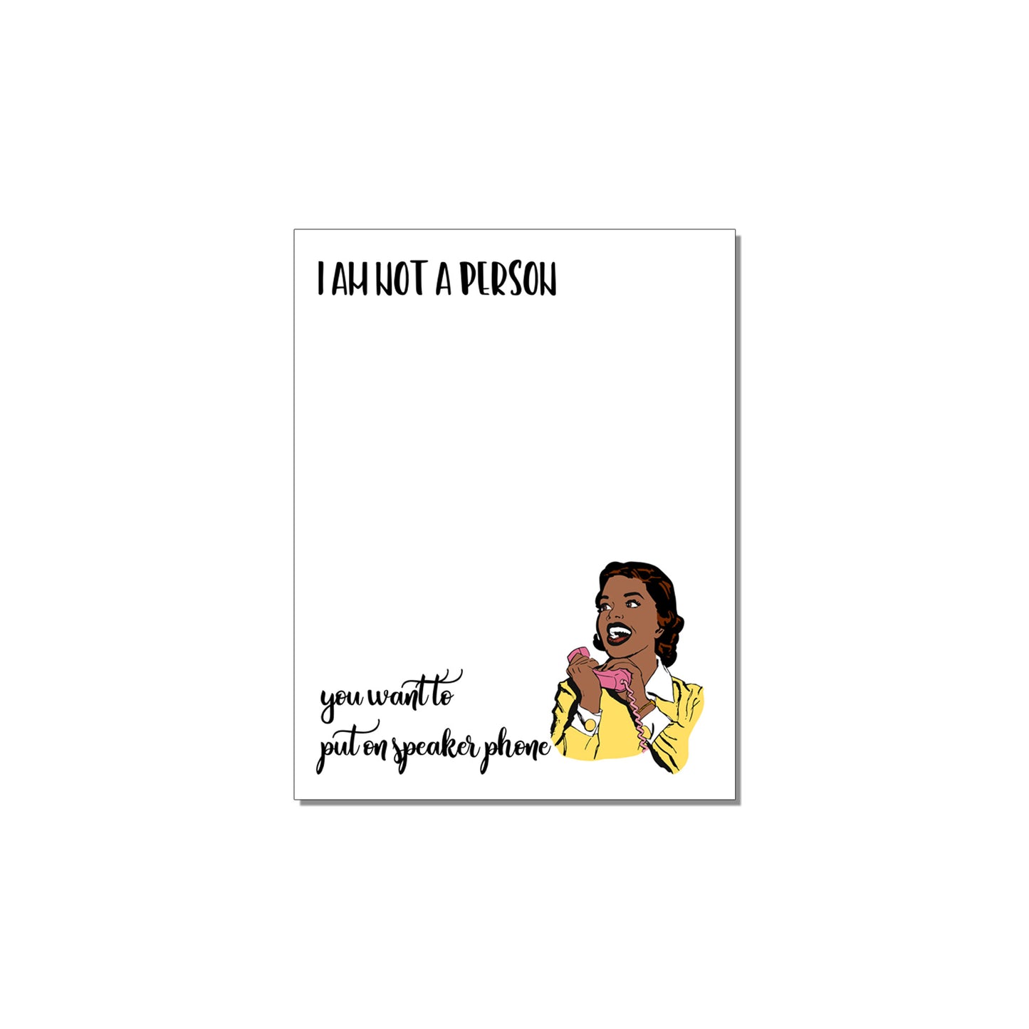 COLORFUL WITTY WOMEN NOTEPADS