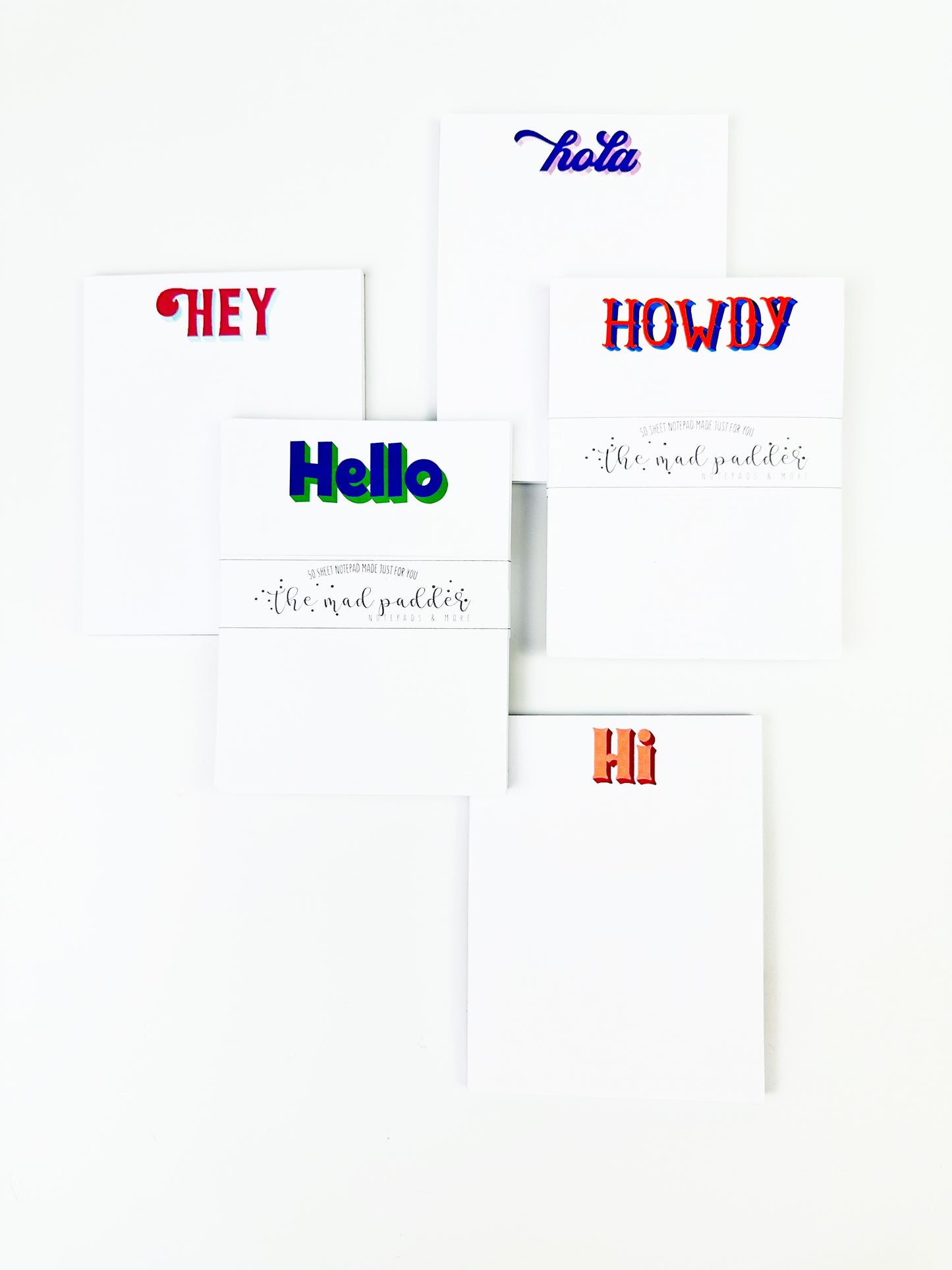 SAY HELLO NOTEPADS