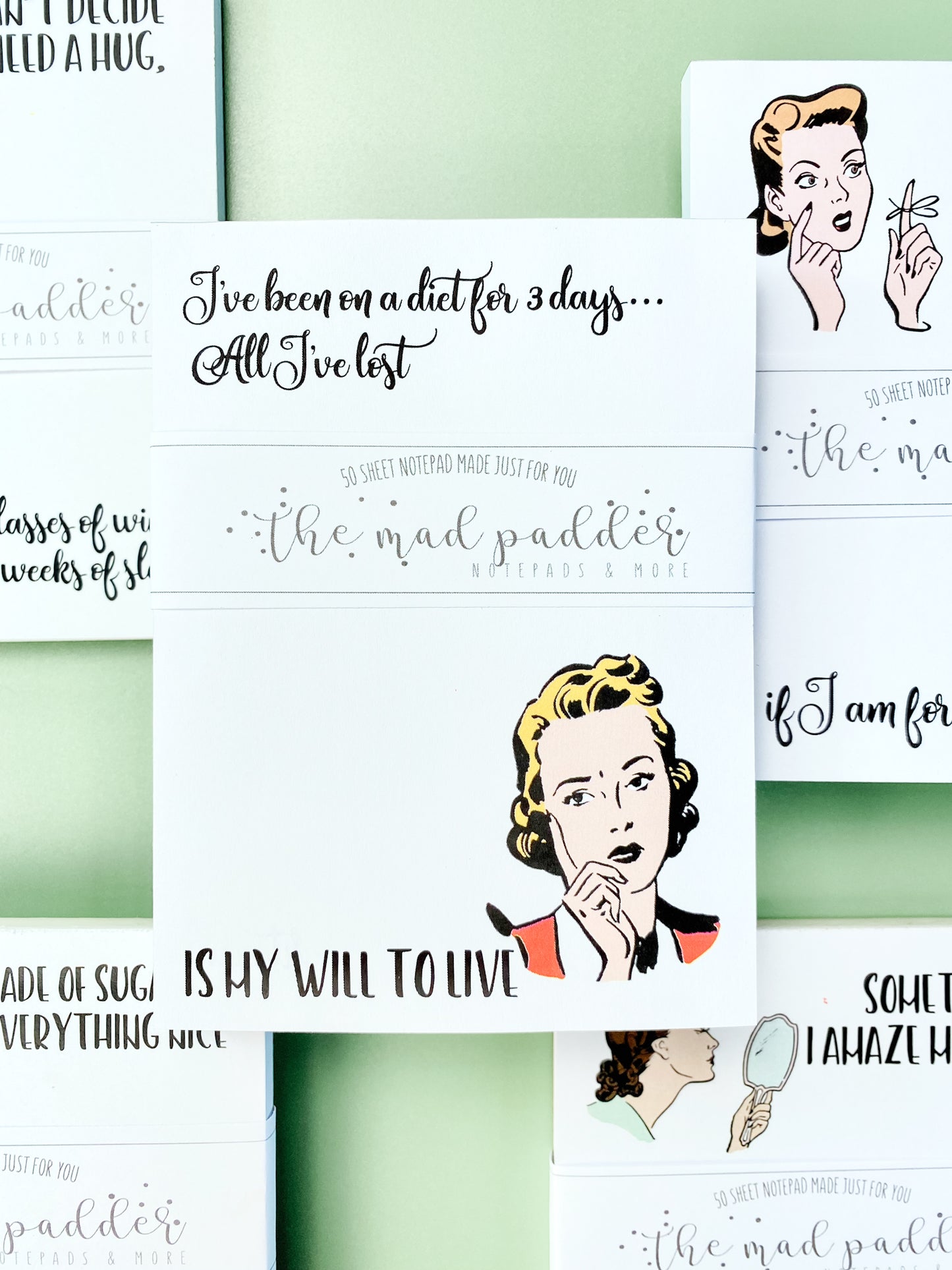 WITTY WOMEN WHO CAN'T DECIDE NOTEPADS