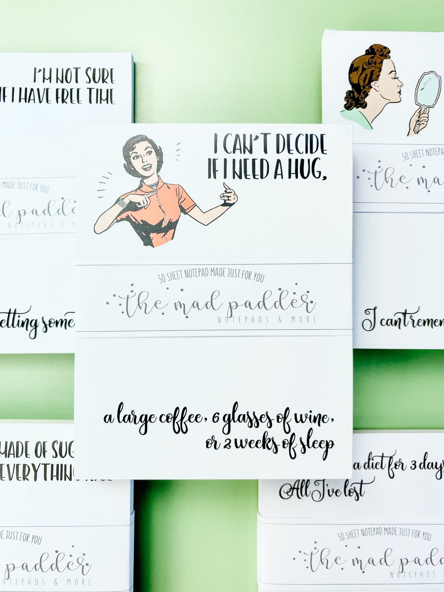 WITTY WOMEN WHO CAN'T DECIDE NOTEPADS