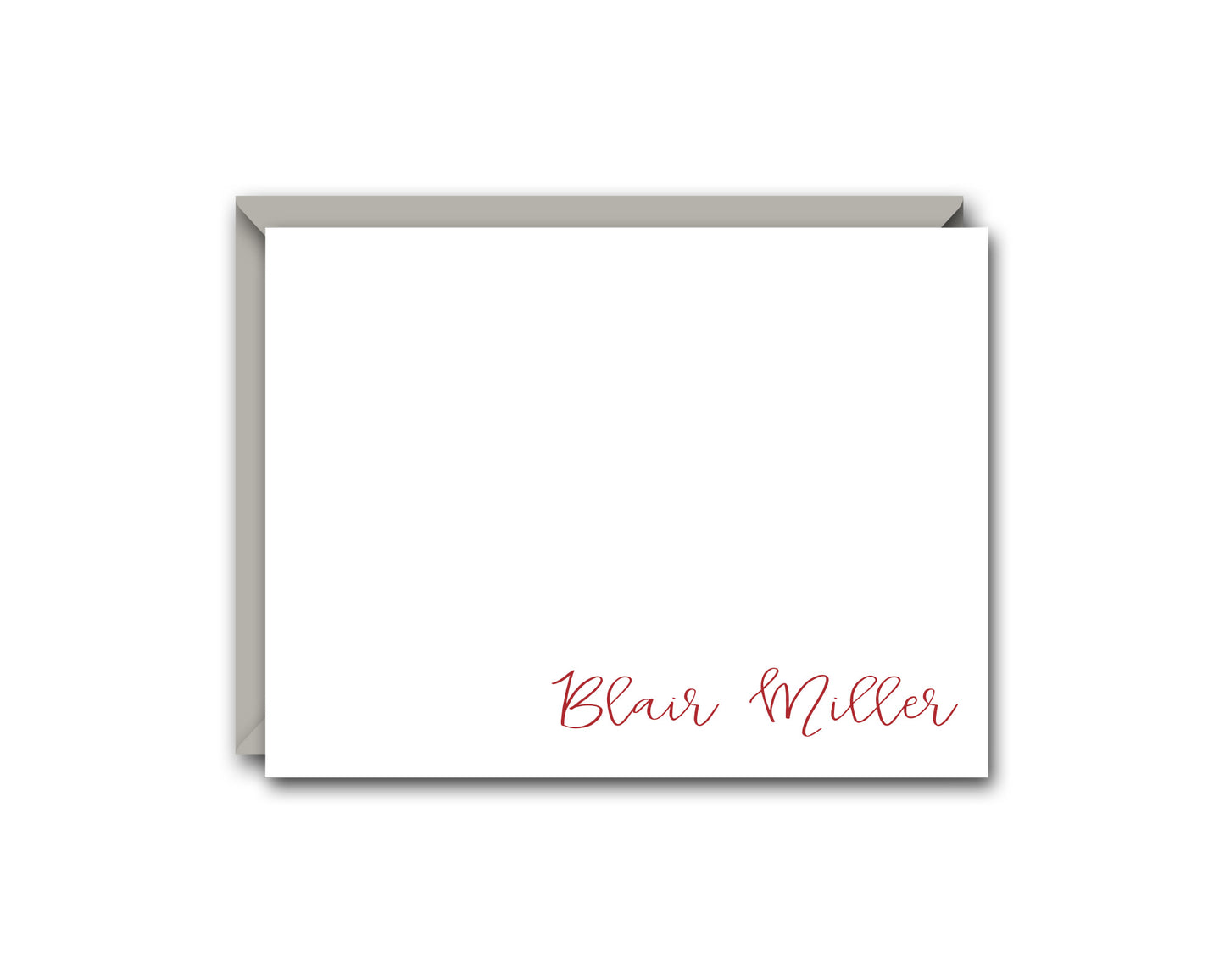 BEAUTIFUL PERSONALIZED NOTE CARD SET