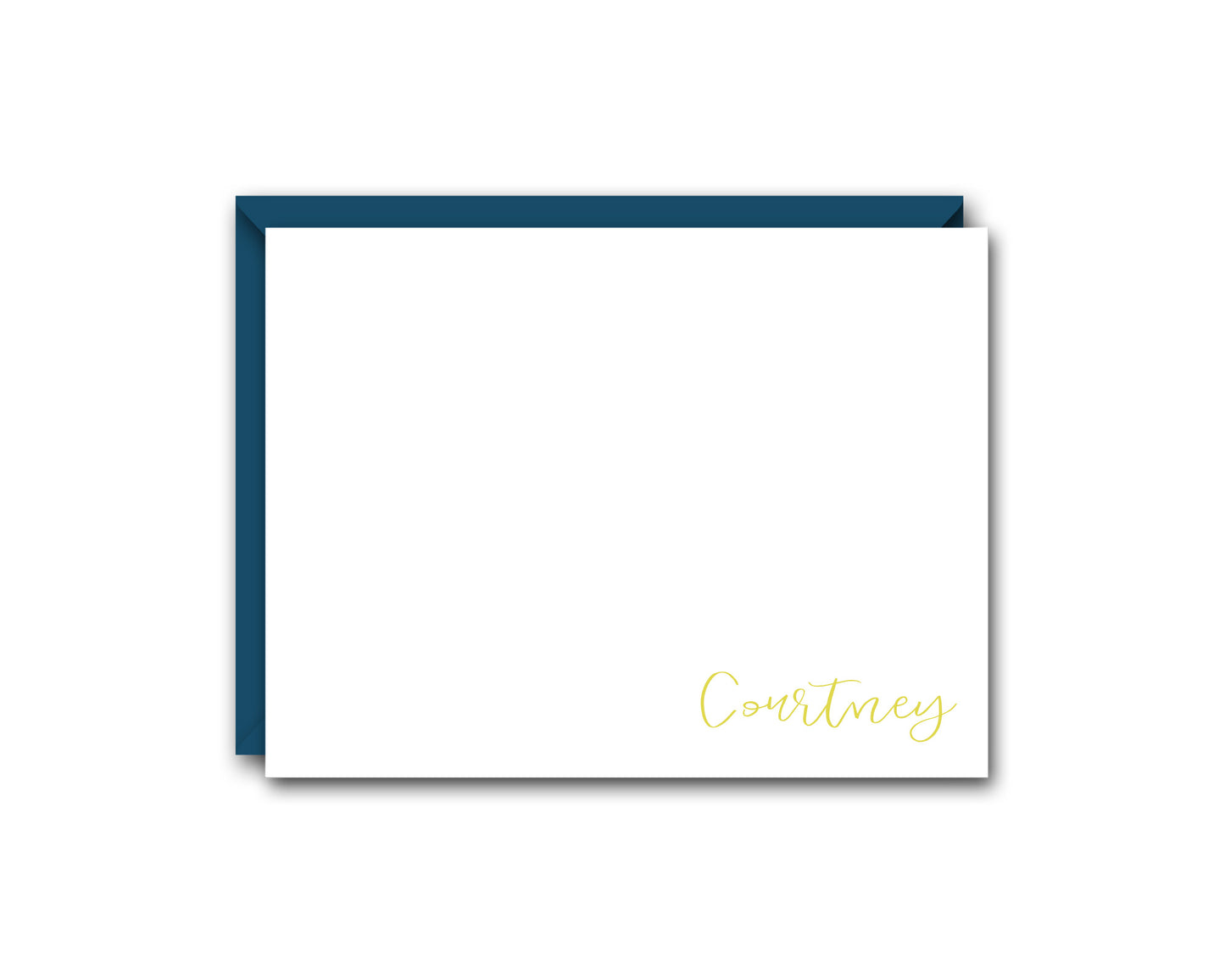 BEAUTIFUL PERSONALIZED NOTE CARD SET