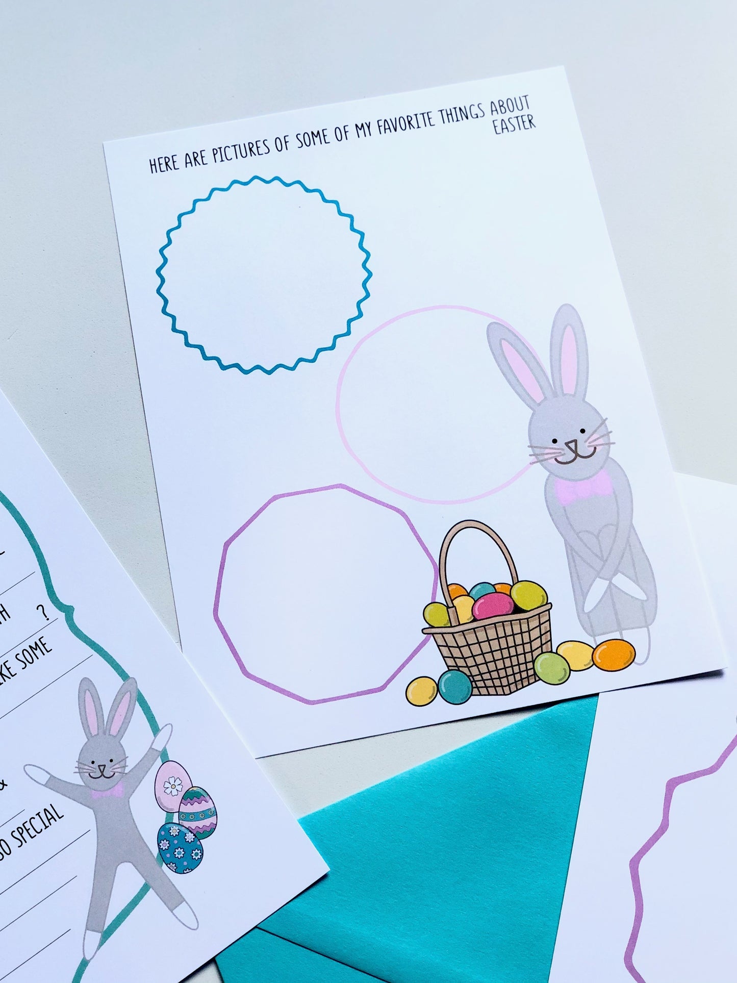 DEAR EASTER BUNNY LETTER SET