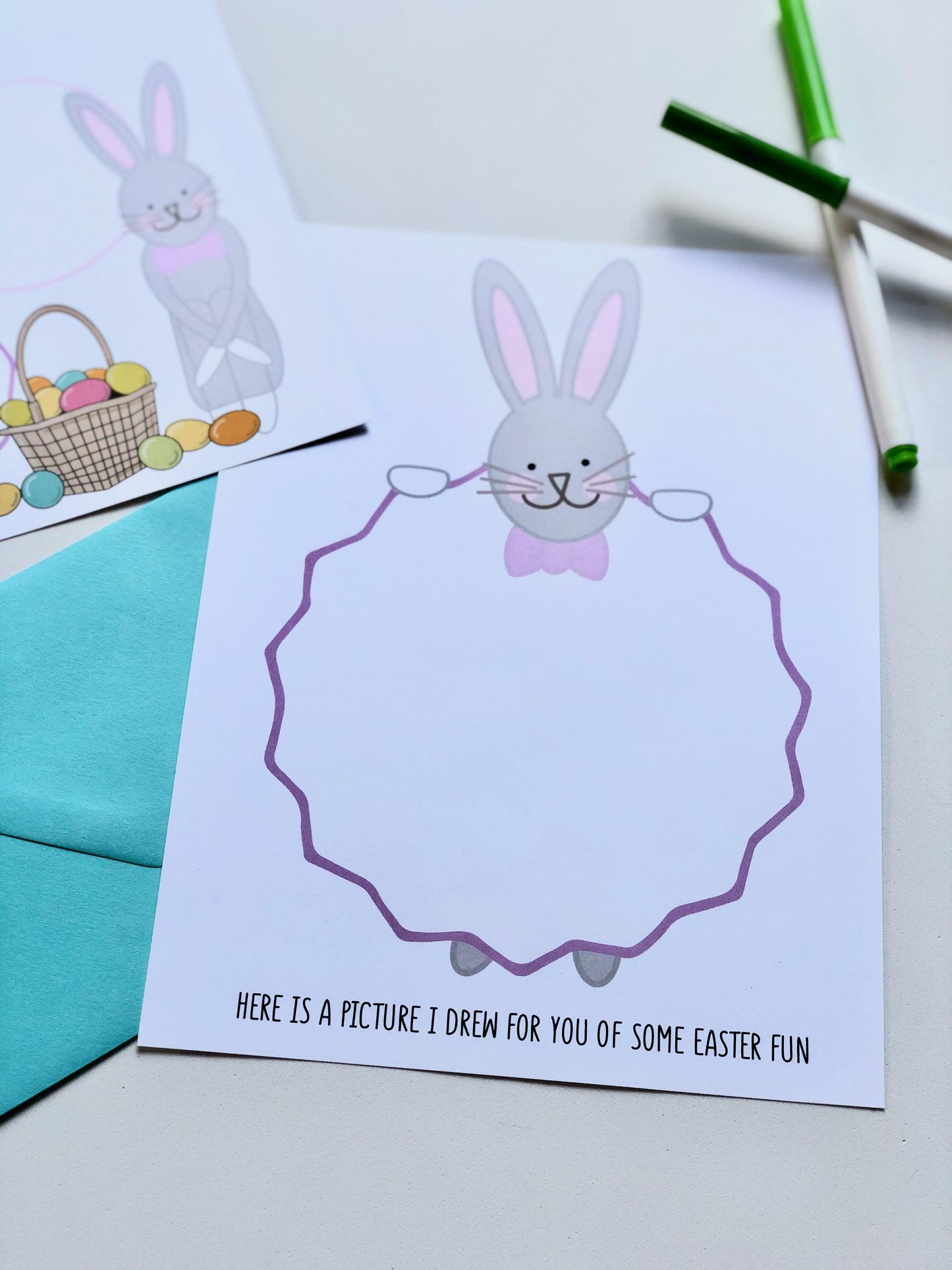 DEAR EASTER BUNNY LETTER SET