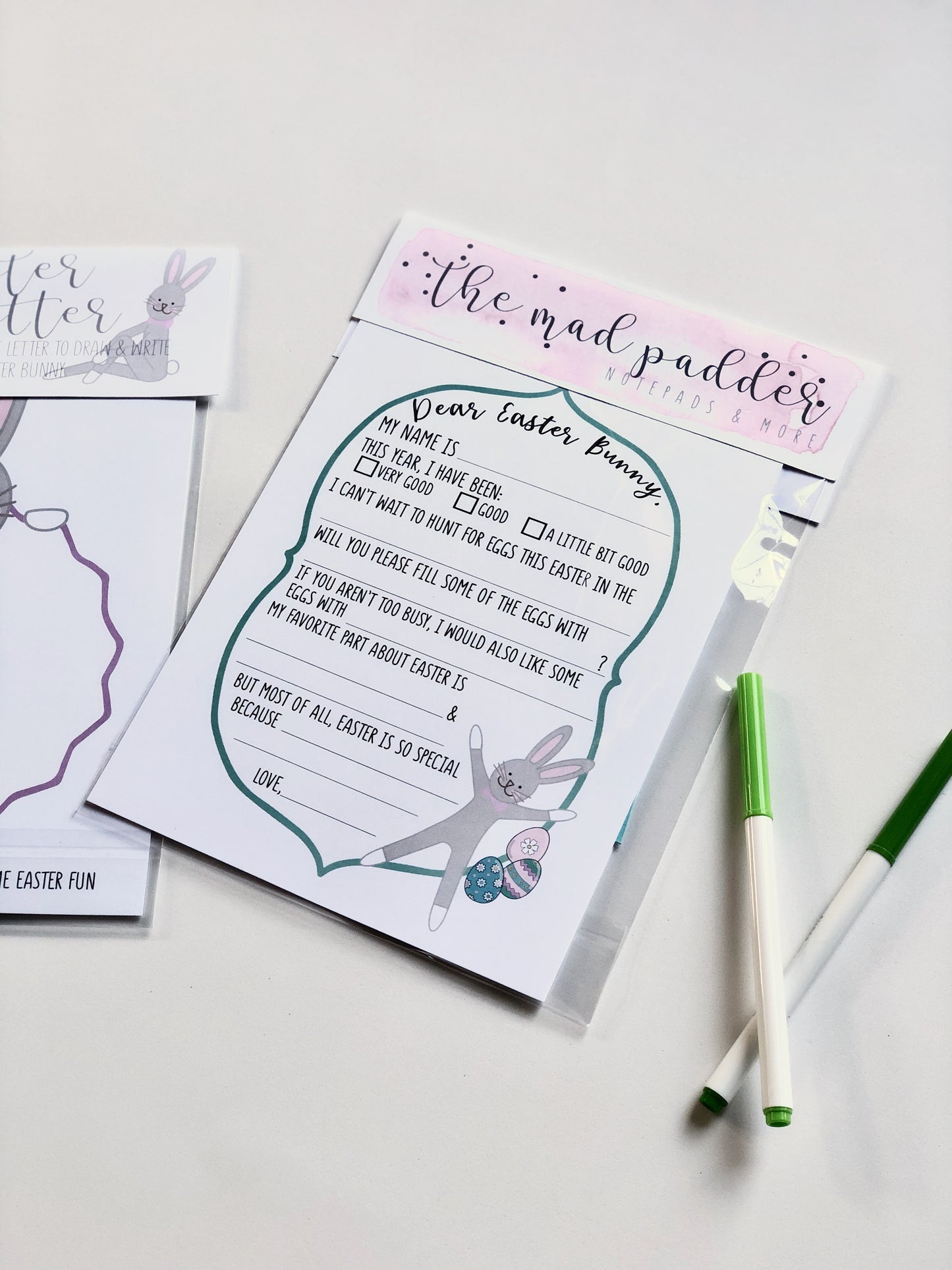 DEAR EASTER BUNNY LETTER SET