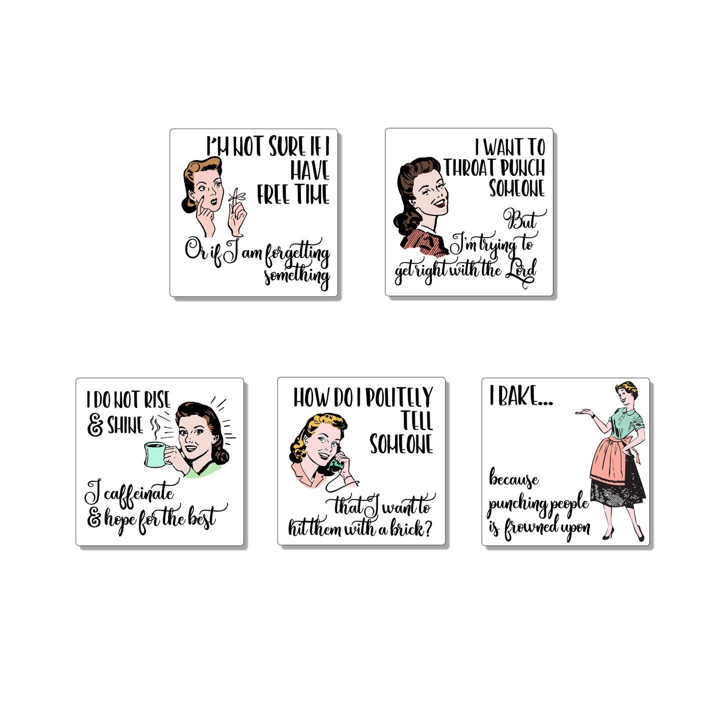 WITTY WOMEN MAGNETS