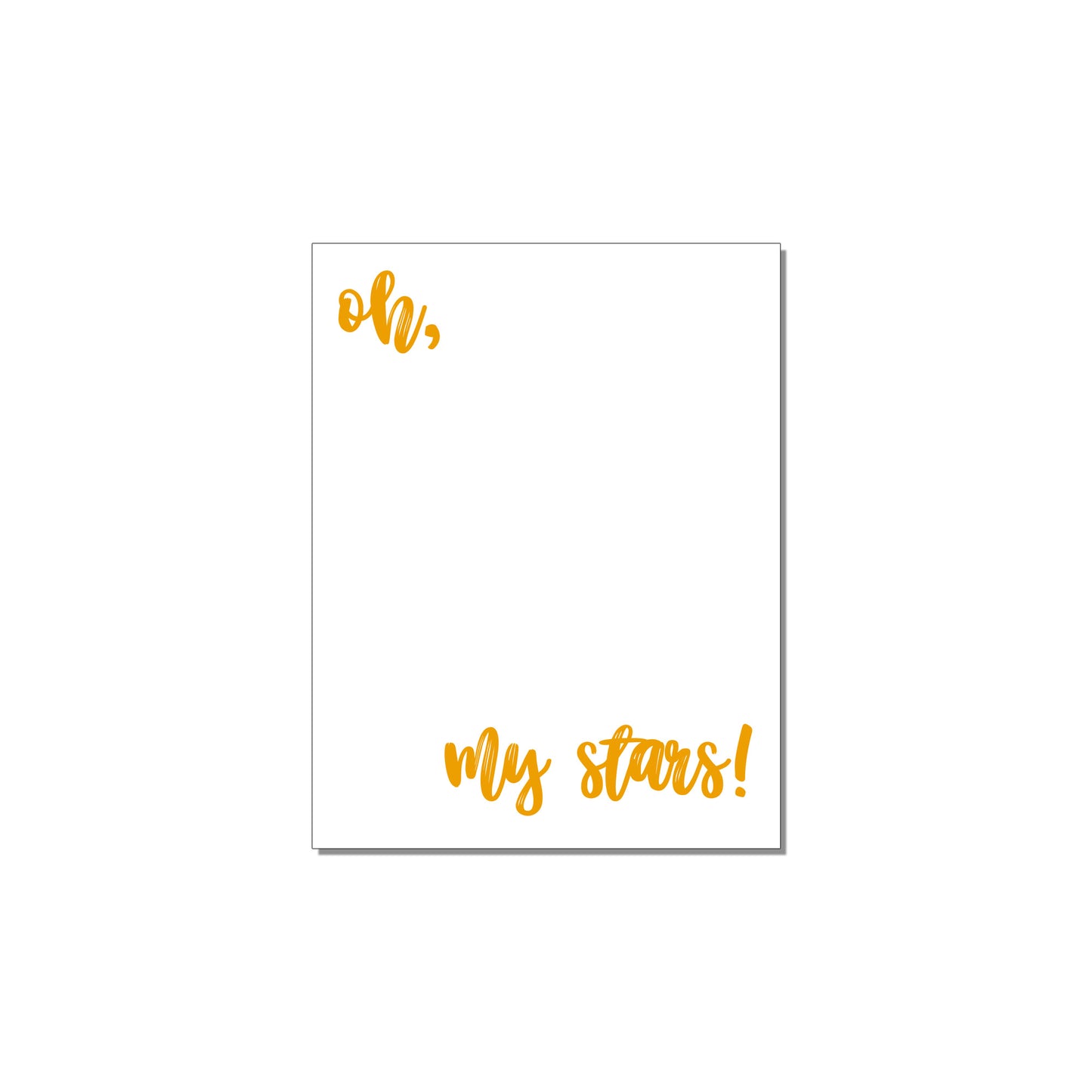 OH, MY STARS! SOUTHERN SASS NOTEPADS