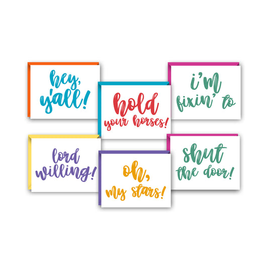 OH, MY STARS! SOUTHERN SASS GREETING CARDS