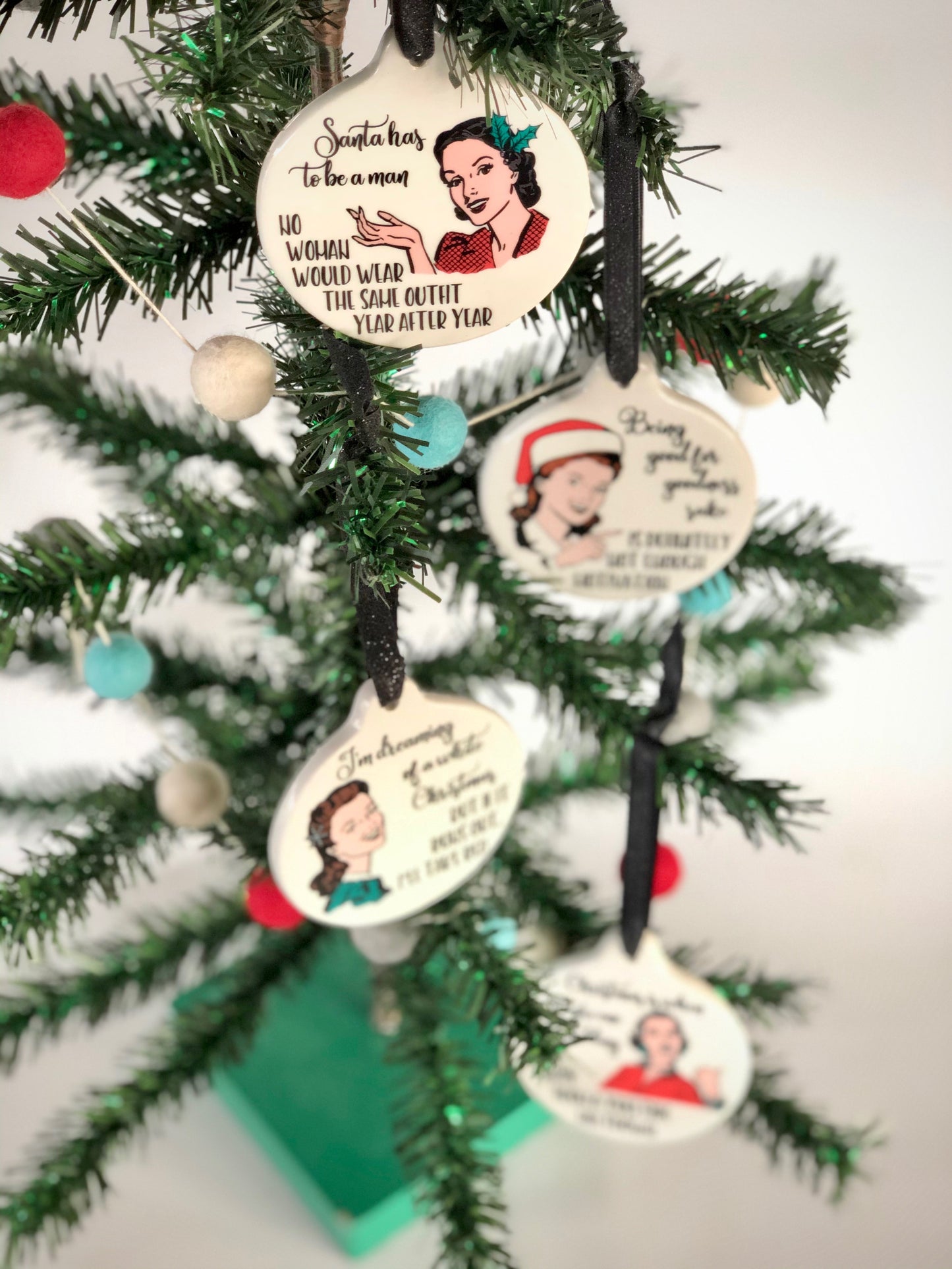 WITTY WOMEN HOLIDAY ORNAMENT