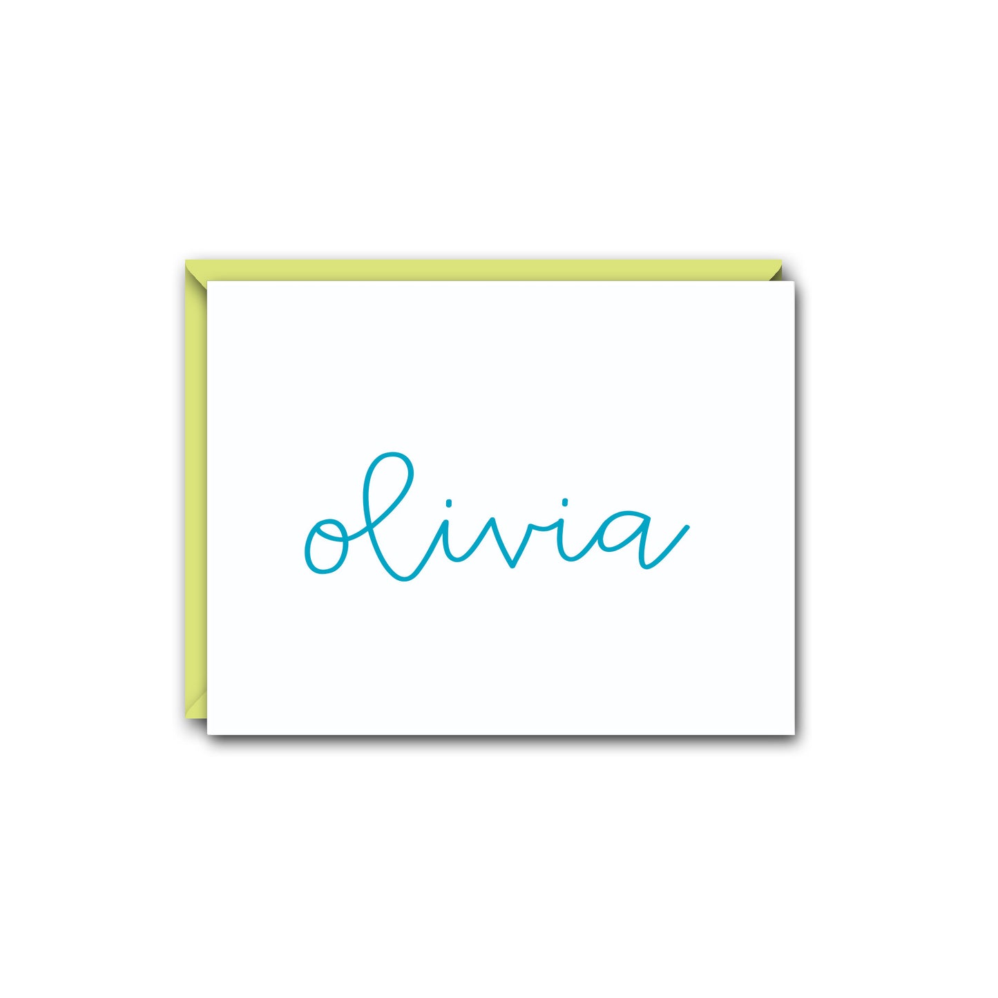 HAPPY PERSONALIZED NOTE CARD SET