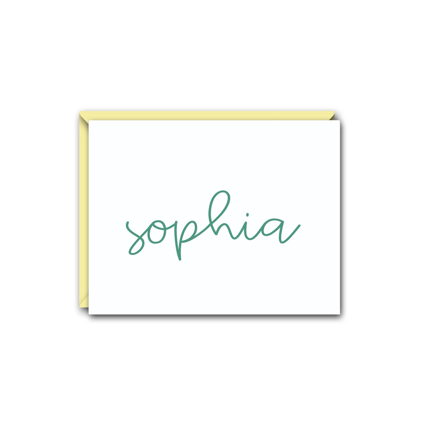 HAPPY PERSONALIZED NOTE CARD SET