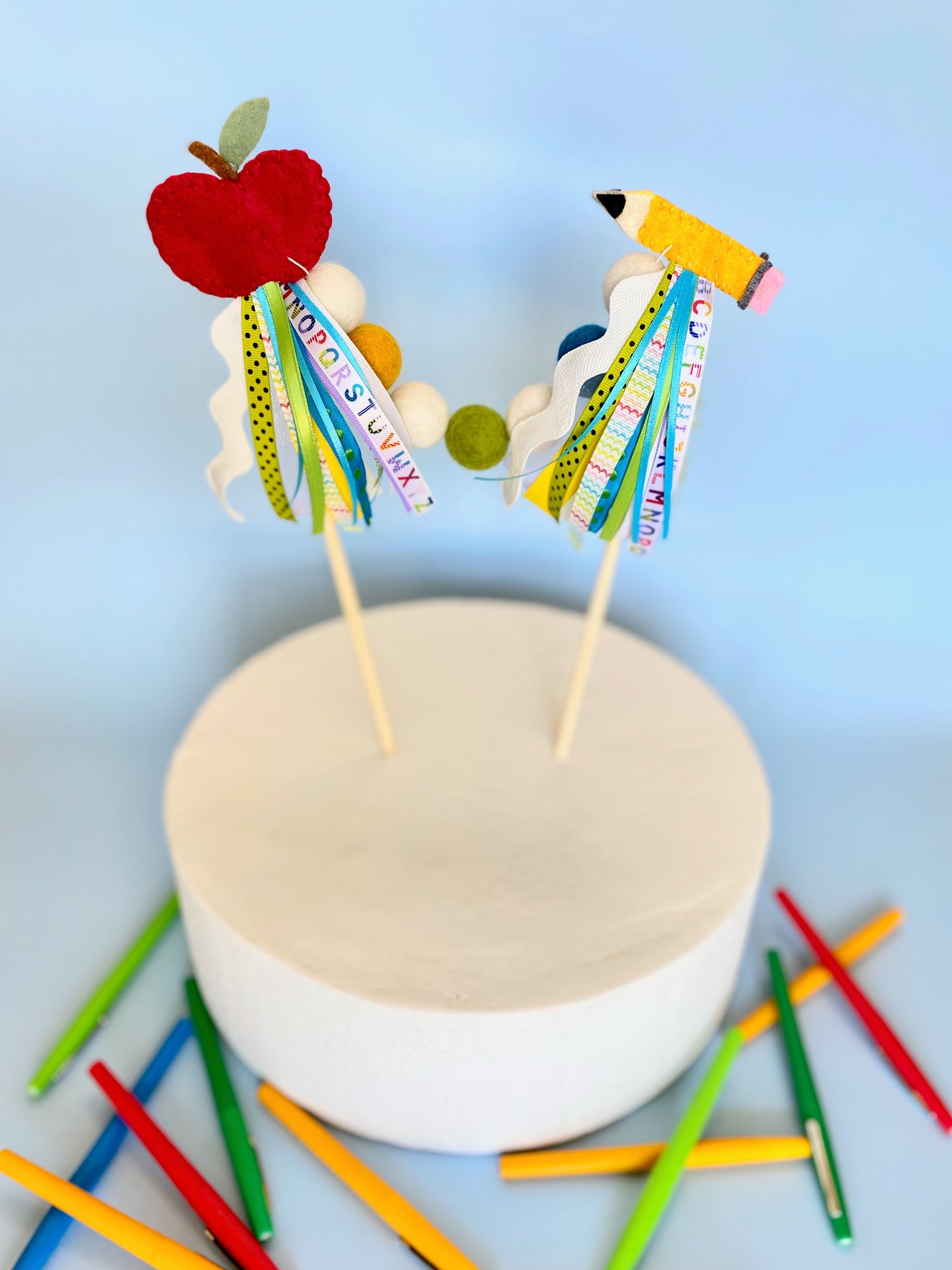 SCHOOL DAYS CAKE TOPPER