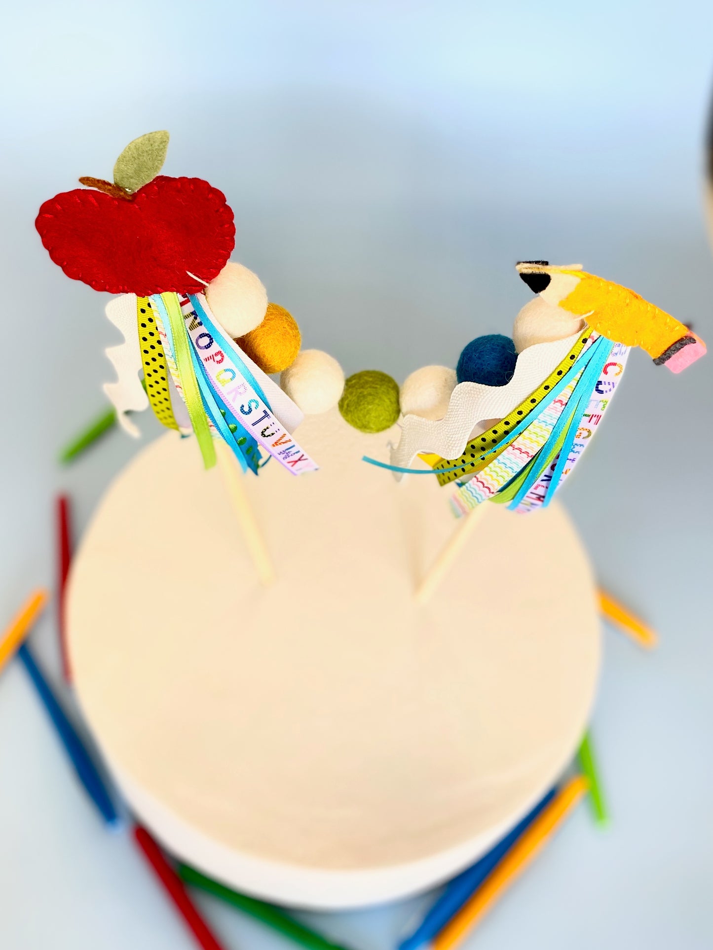 SCHOOL DAYS CAKE TOPPER