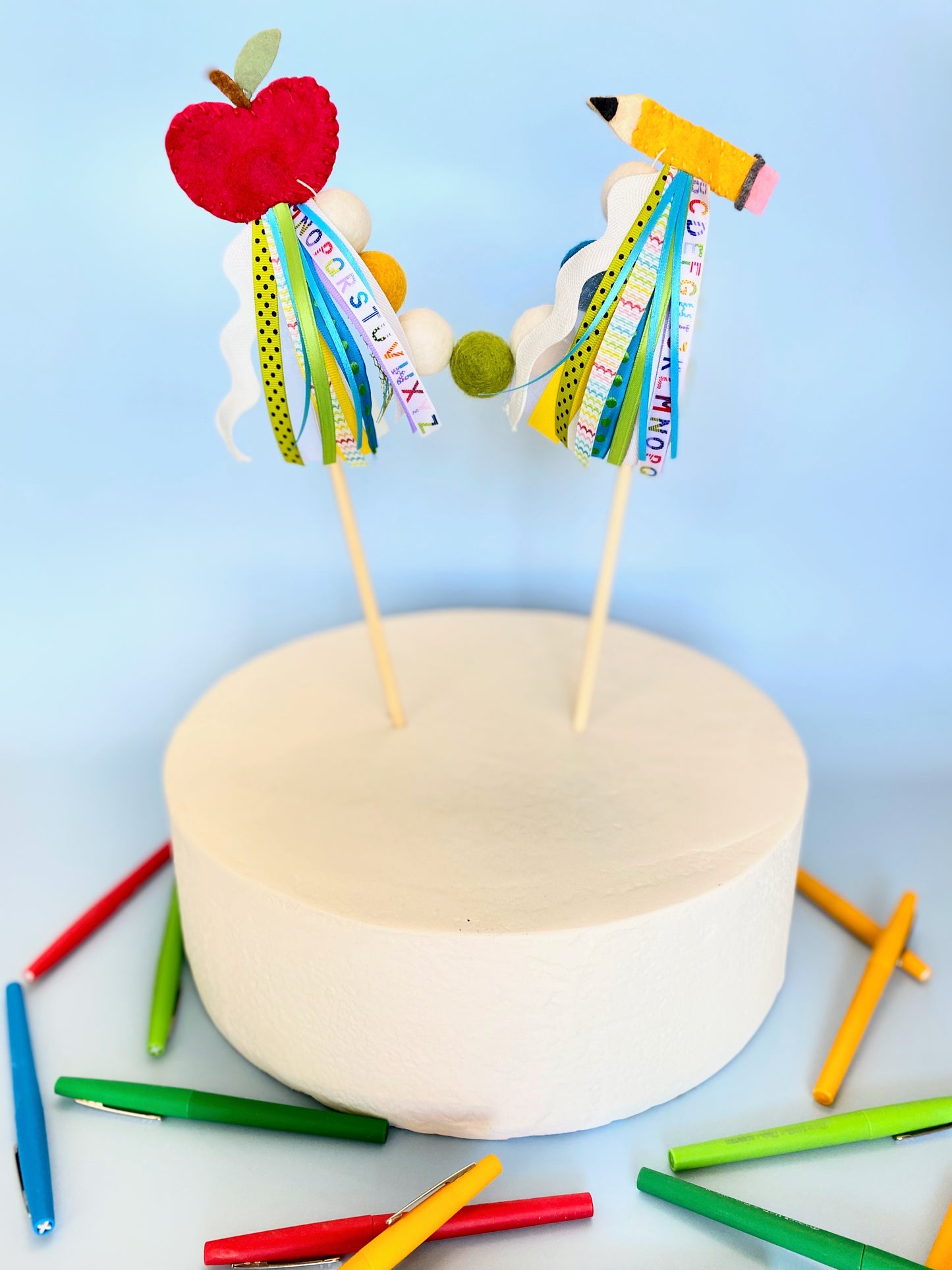 SCHOOL DAYS CAKE TOPPER