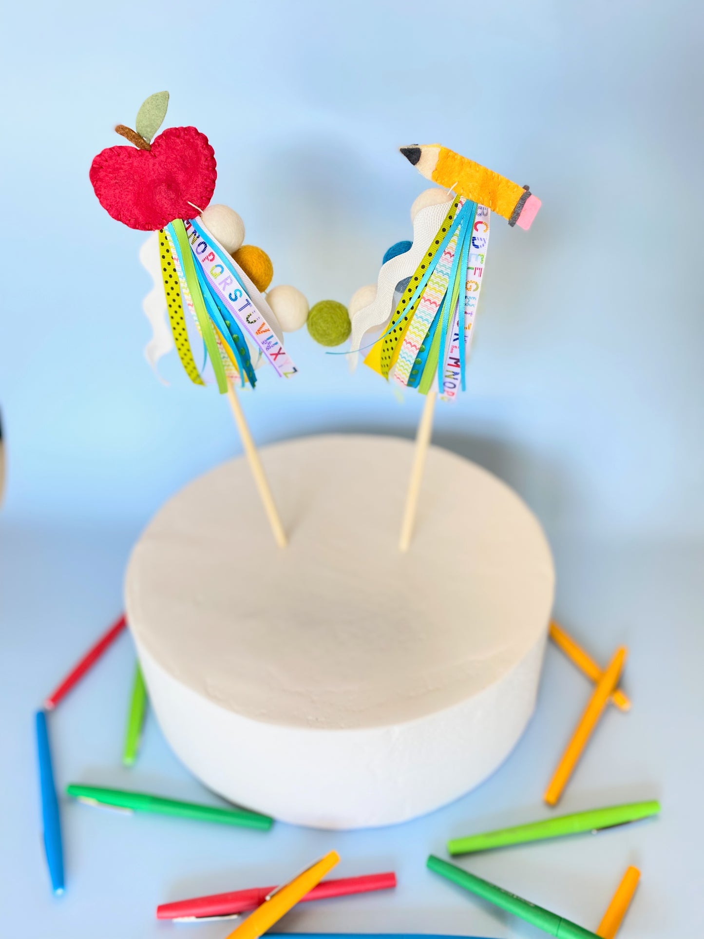 SCHOOL DAYS CAKE TOPPER