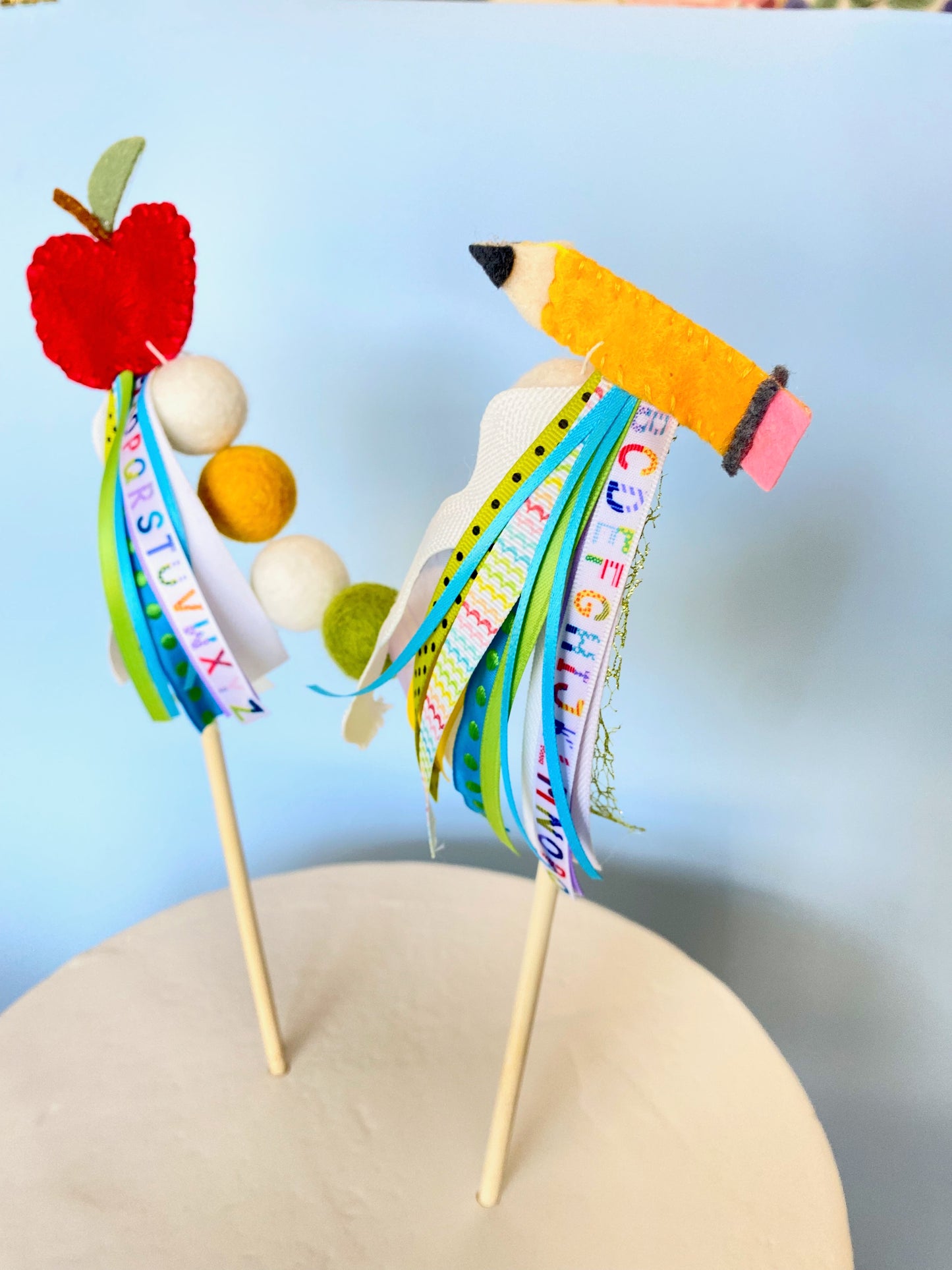SCHOOL DAYS CAKE TOPPER
