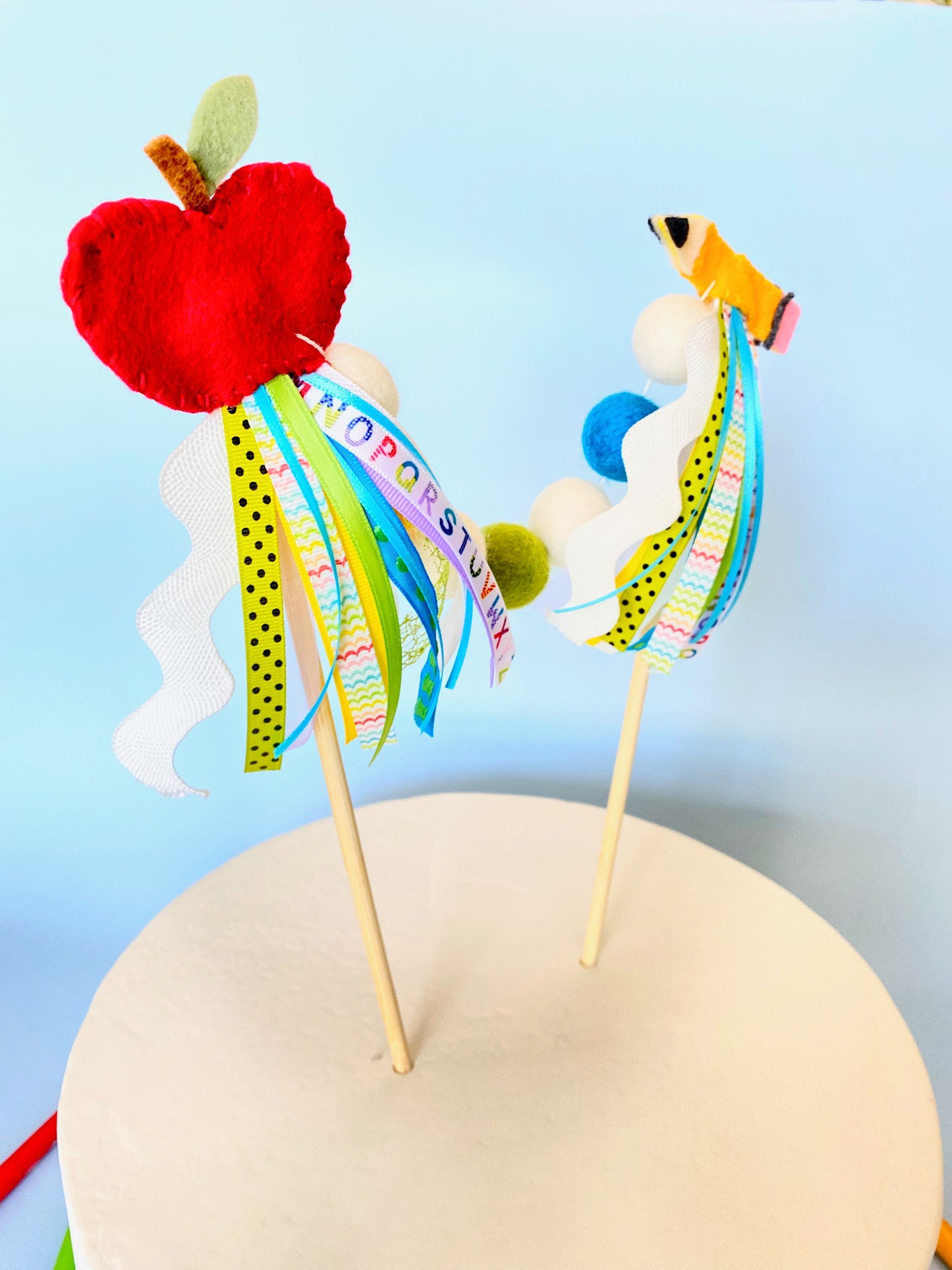 SCHOOL DAYS CAKE TOPPER