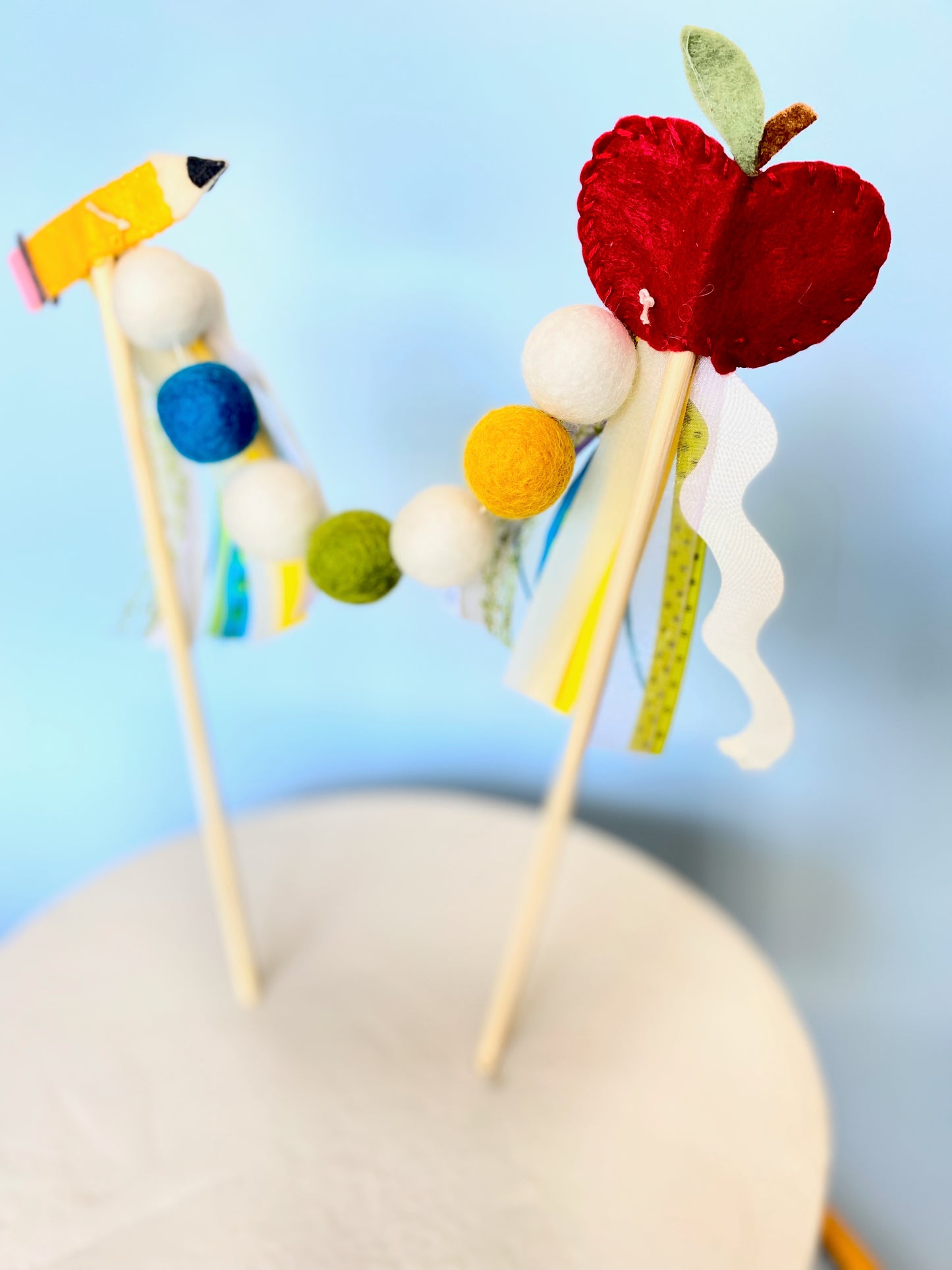 SCHOOL DAYS CAKE TOPPER