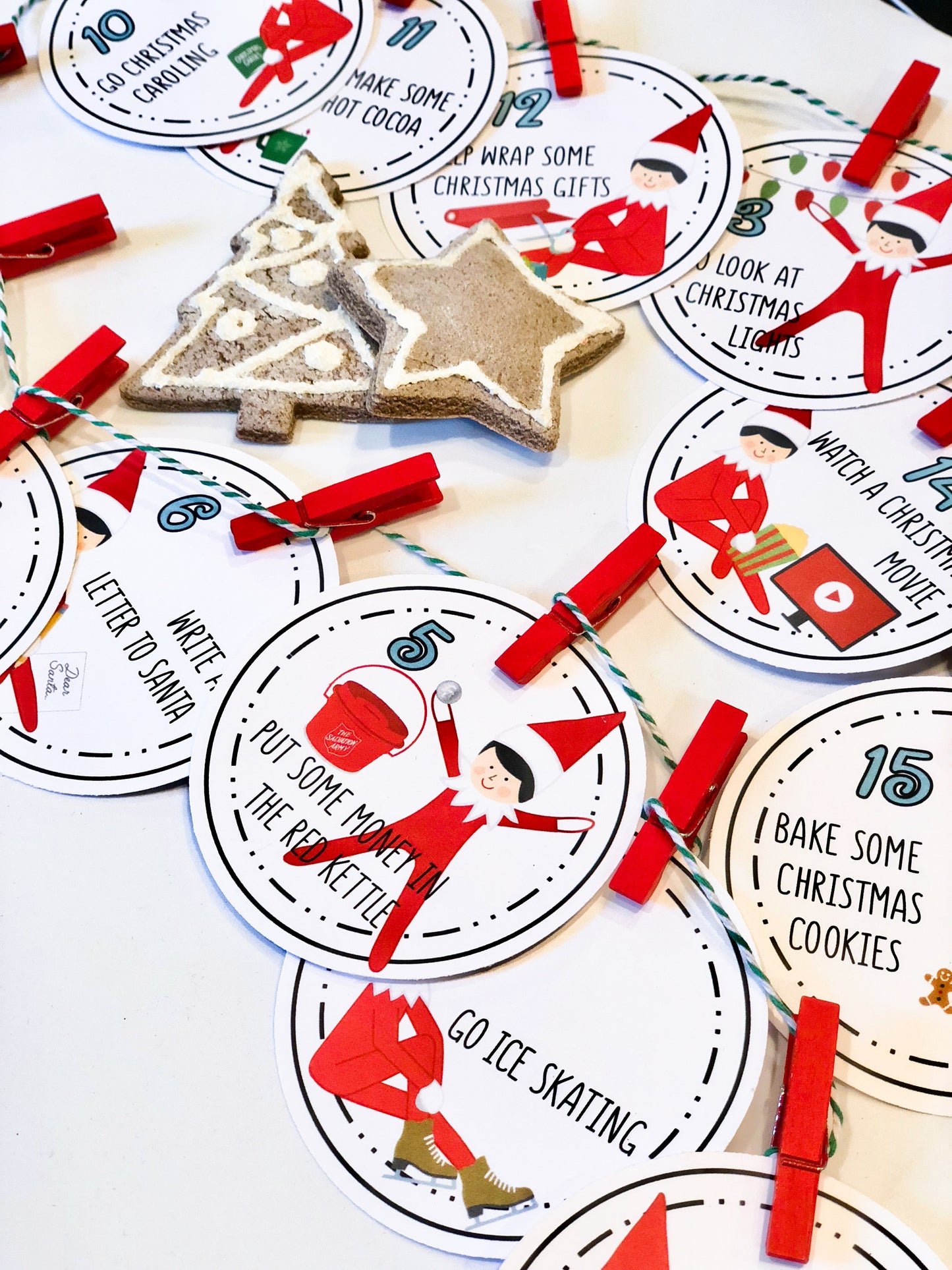 ELF ON THE CHRISTMAS CALENDAR