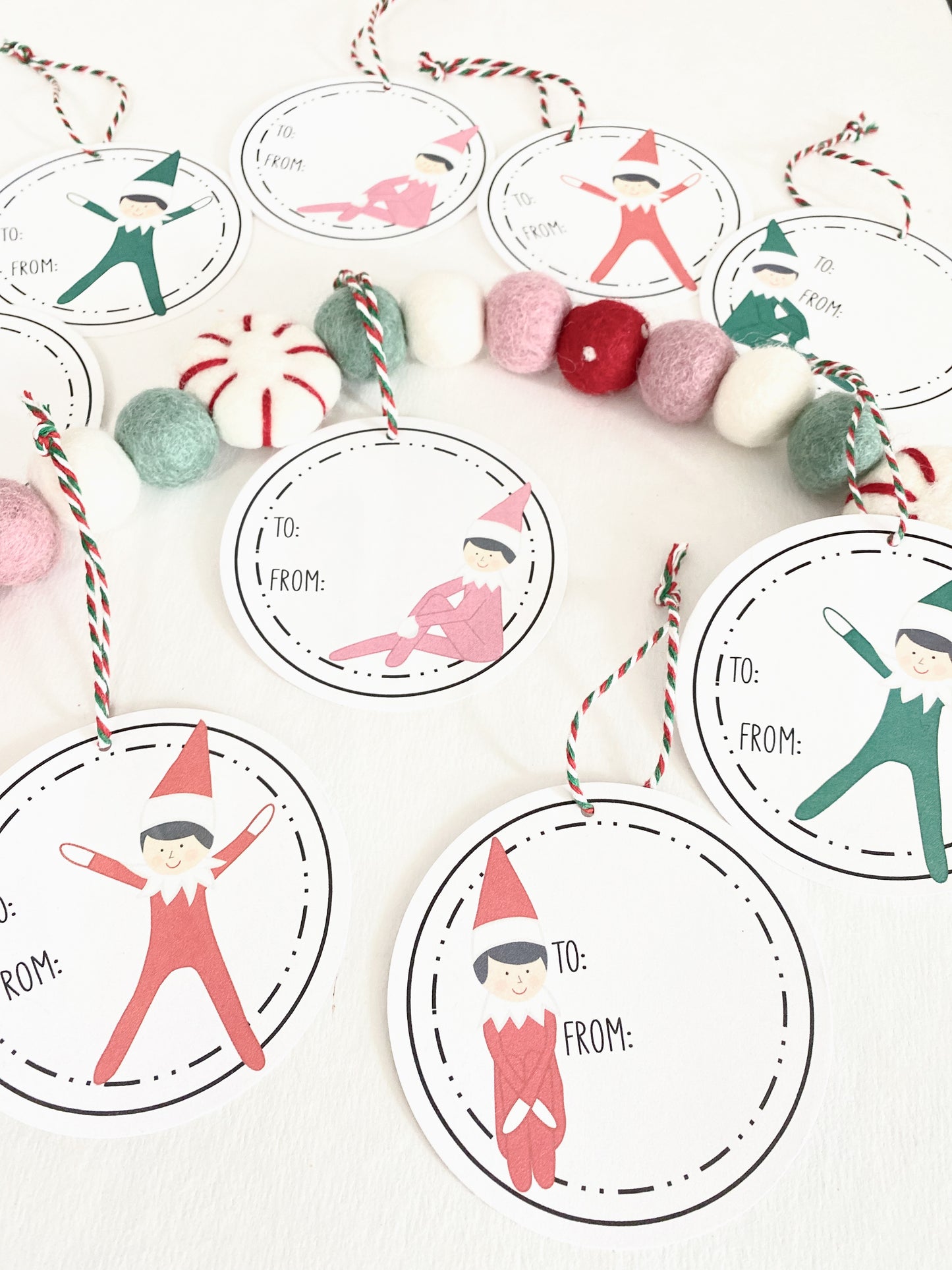 ELF ON THE GIFT TAGS
