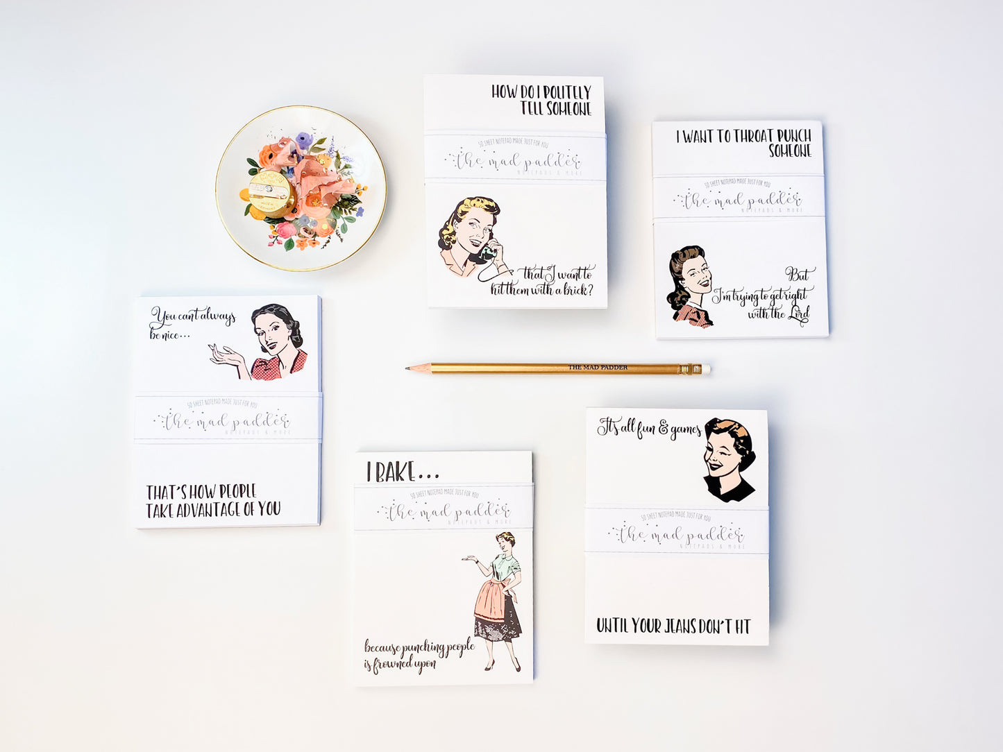 WITTY WOMEN WHO CAN'T BE NICE NOTEPADS