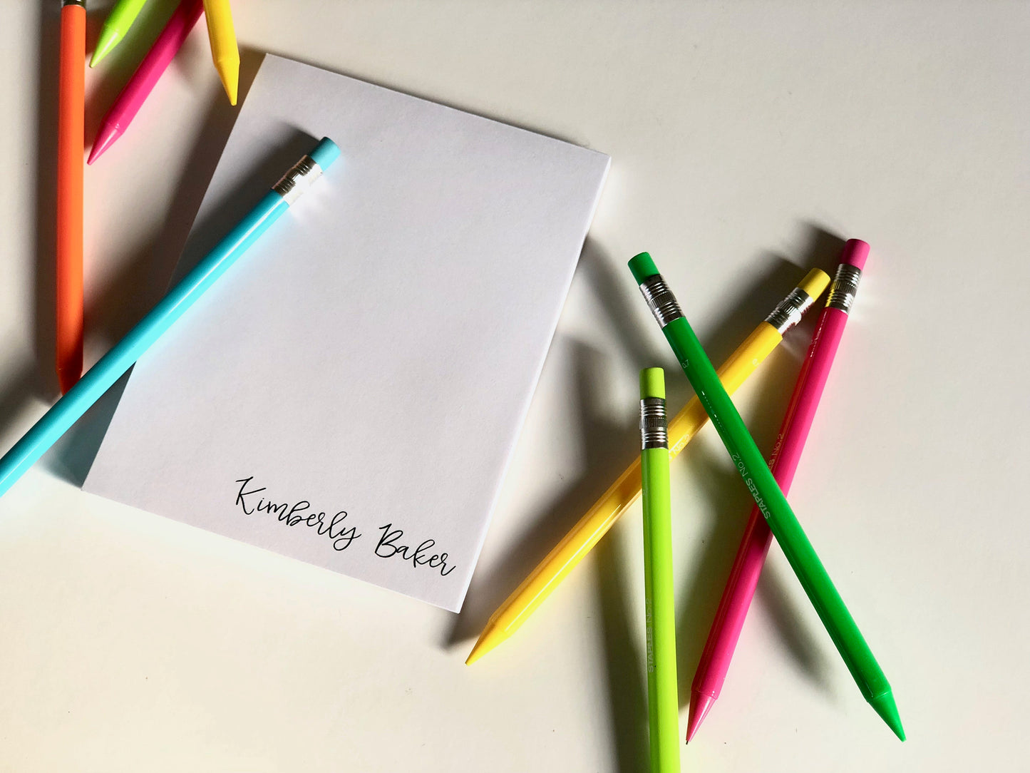 BEAUTIFUL PERSONALIZED NOTEPAD