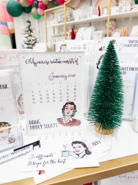 WITTY WOMEN 2026 CALENDAR
