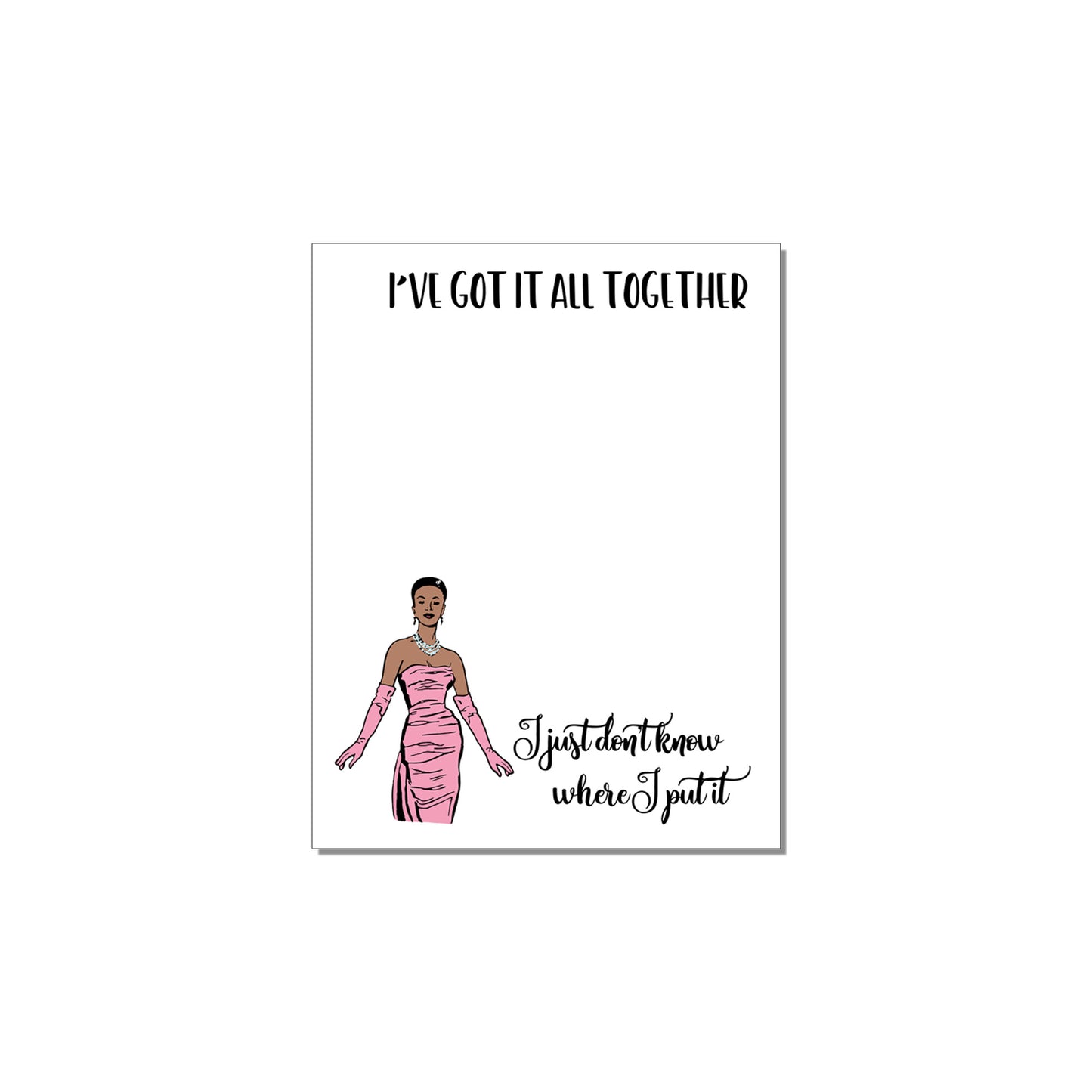 COLORFUL WITTY WOMEN NOTEPADS