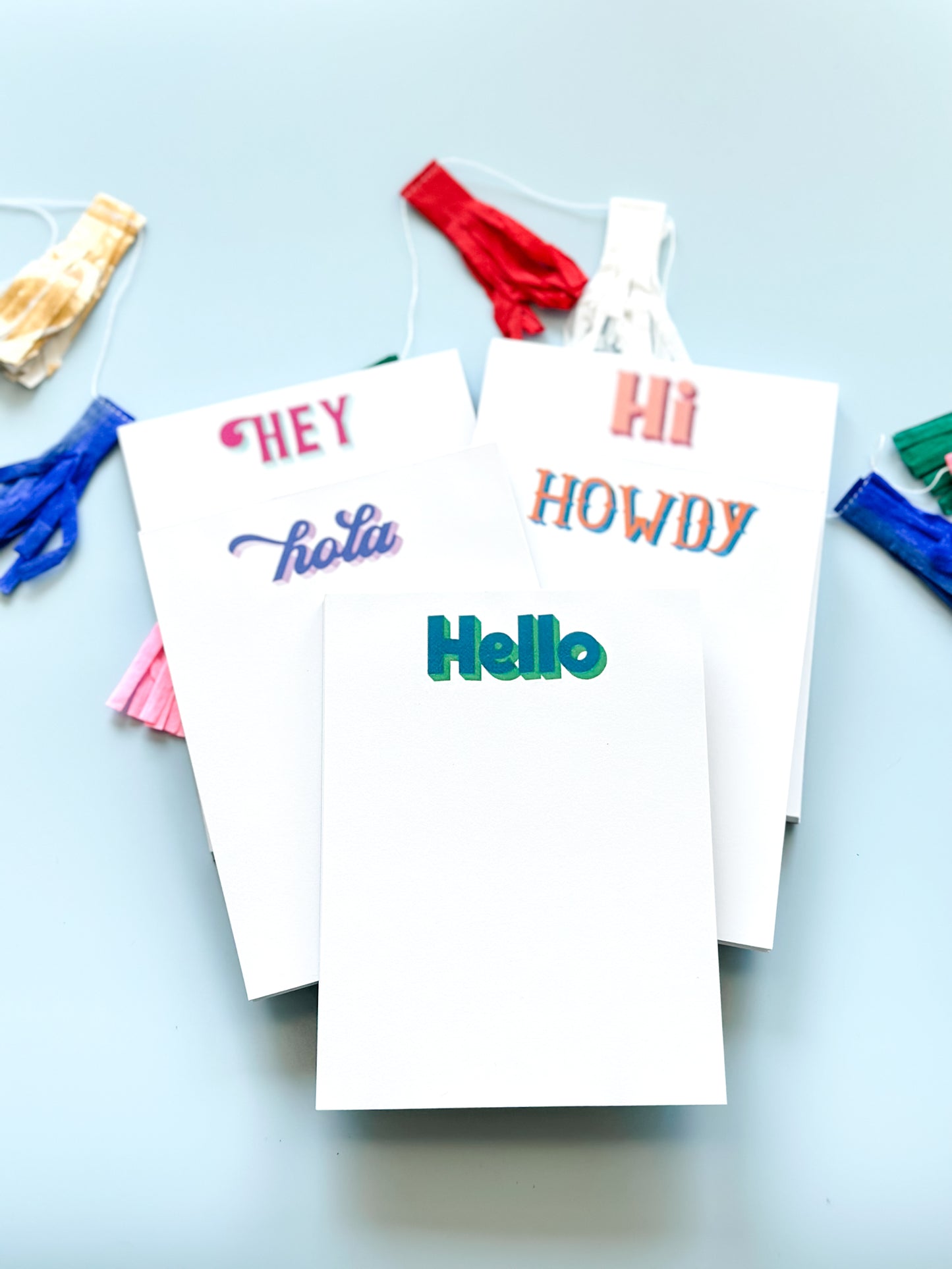 SAY HELLO NOTEPADS