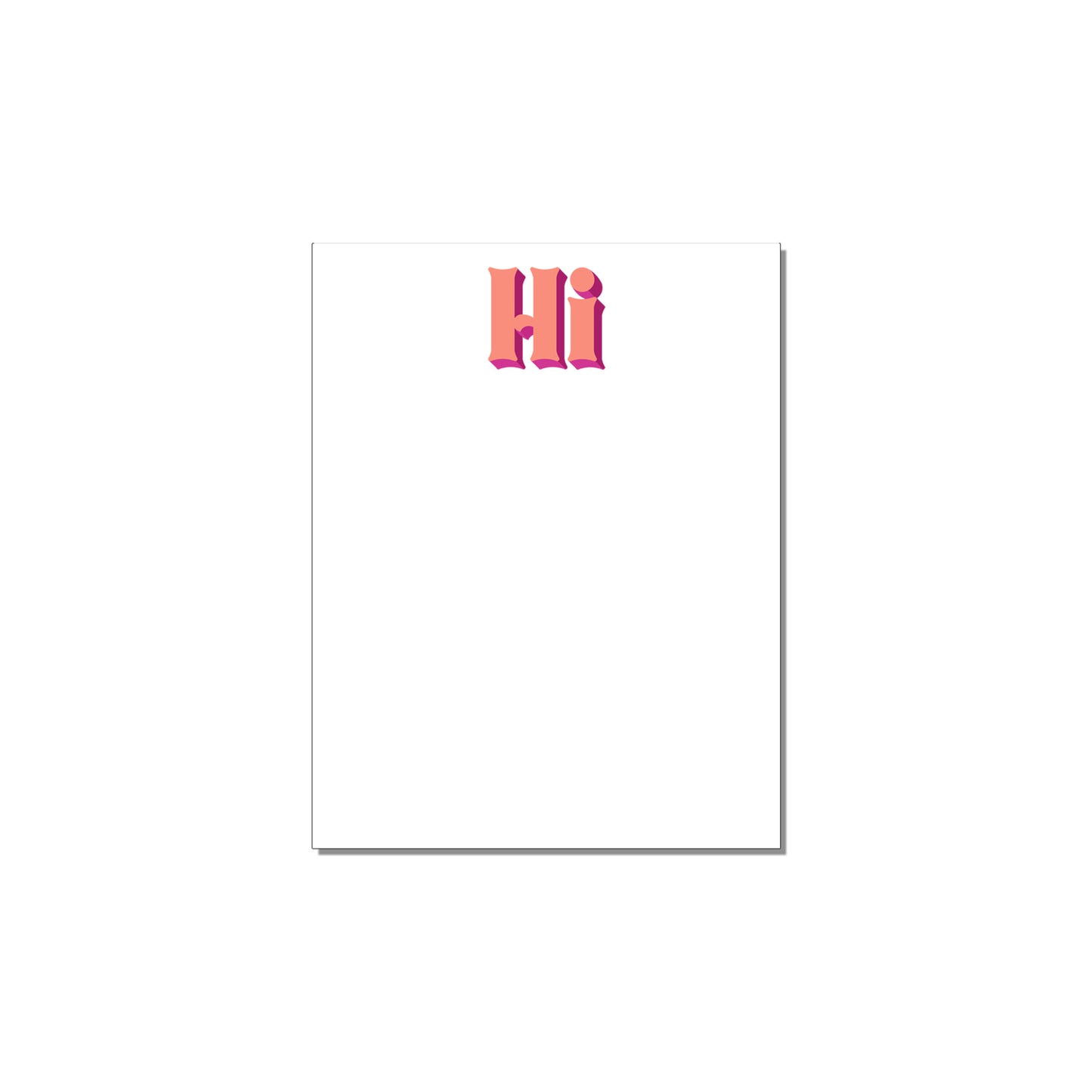 SAY HELLO NOTEPADS