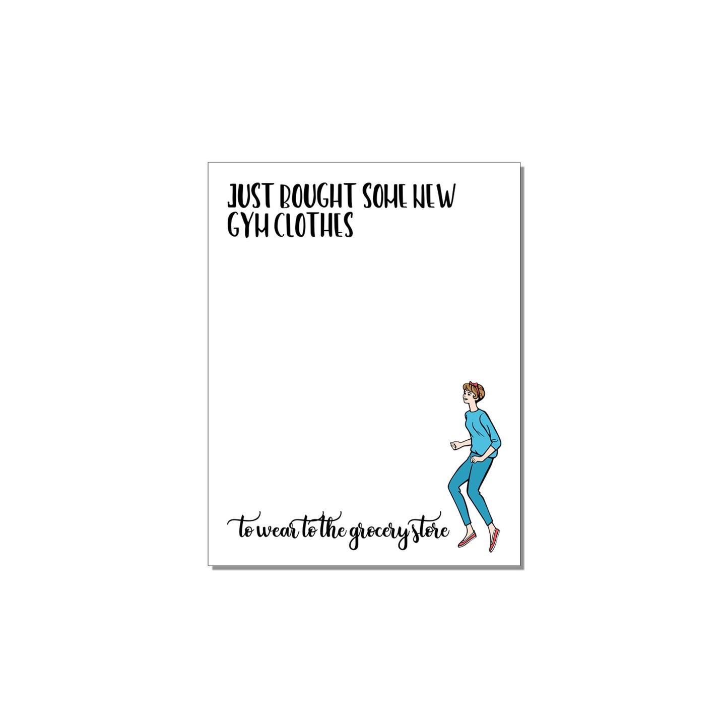 WITTY WOMEN WHO GET FIT NOTEPADS