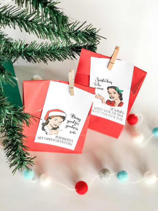 WITTY WOMEN HOLIDAY GIFT BAG SET