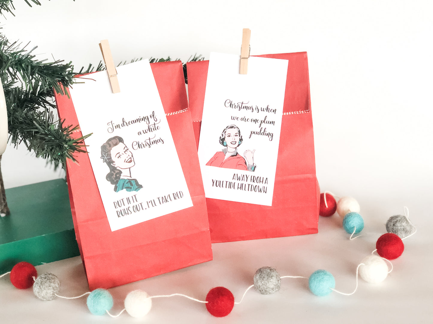 WITTY WOMEN HOLIDAY GIFT BAG SET