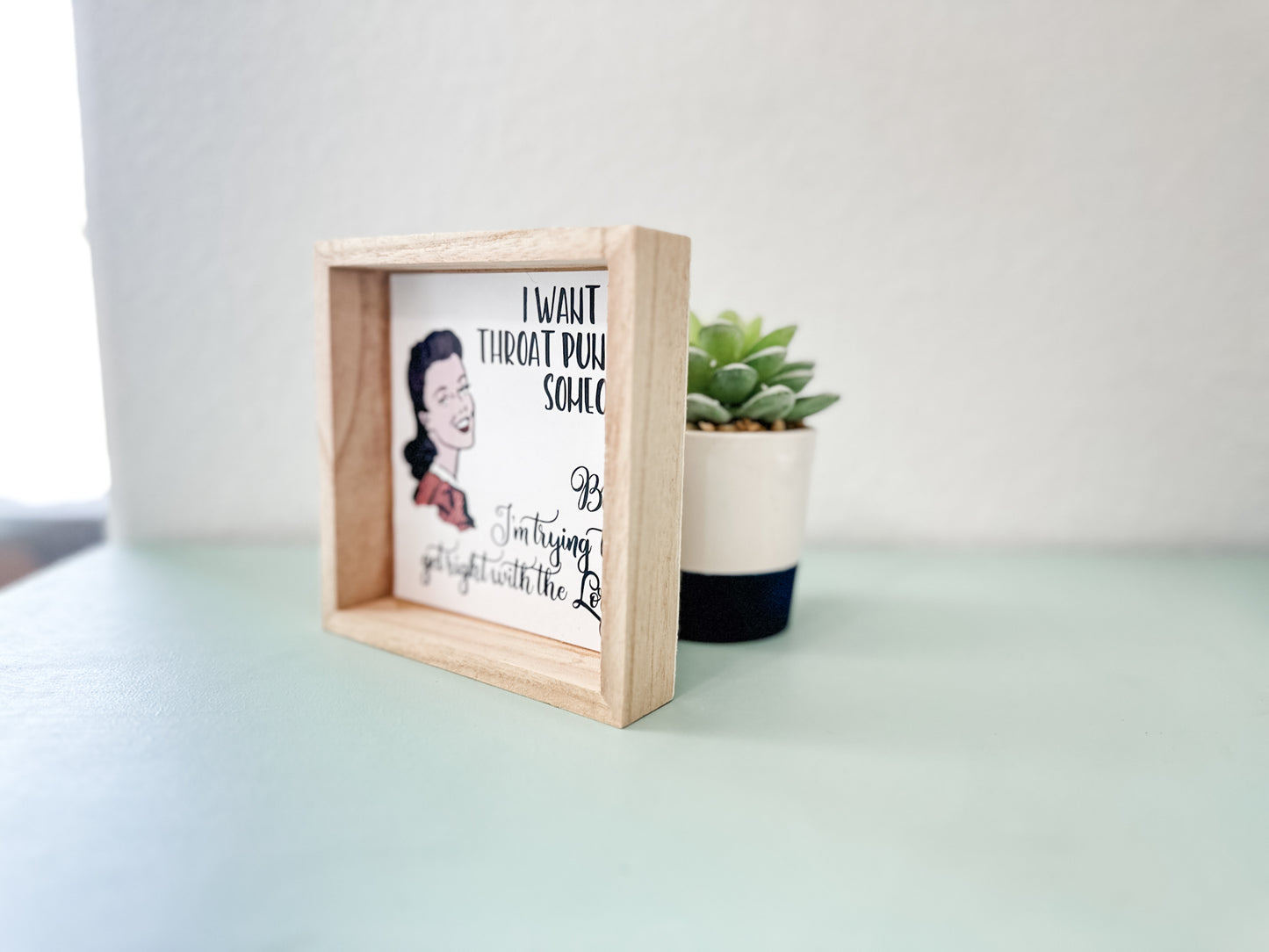 Witty Women Box Frame