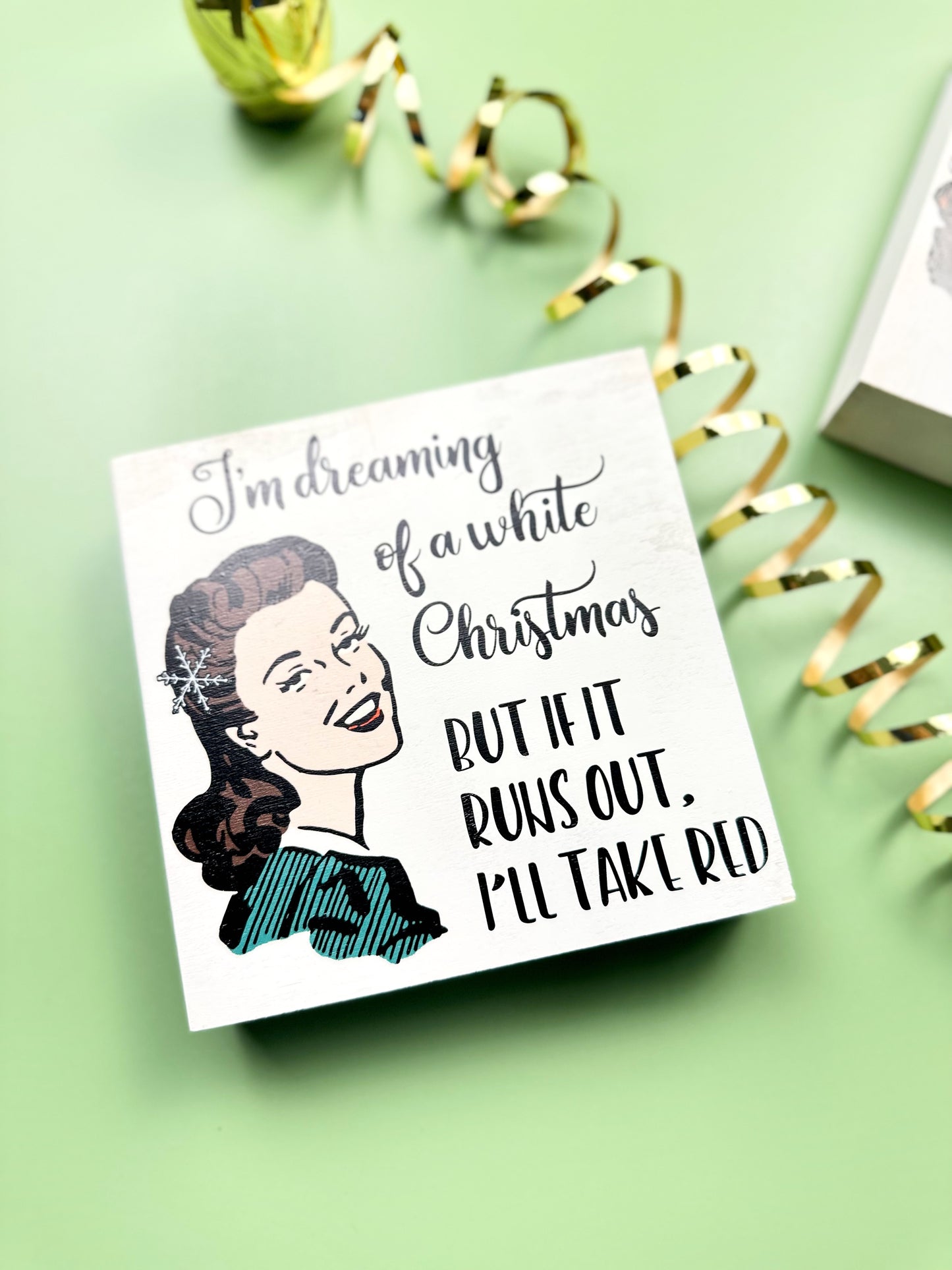 WITTY WOMEN CHRISTMAS BOX FRAME