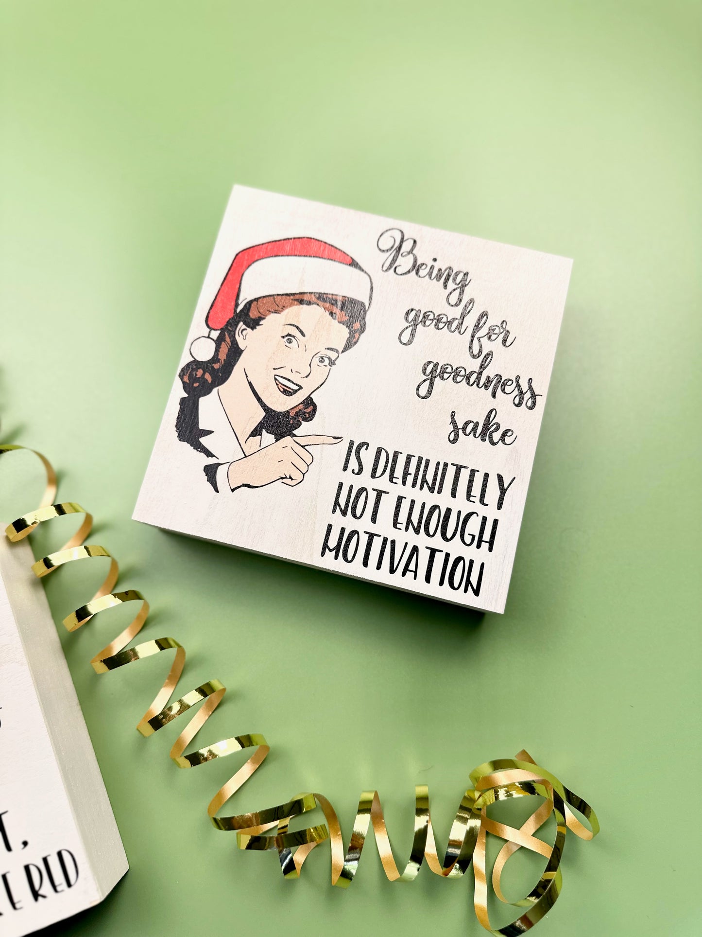 WITTY WOMEN CHRISTMAS BOX FRAME