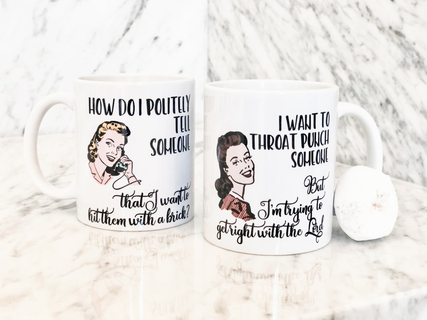 WITTY WOMEN COFFEE MUGS