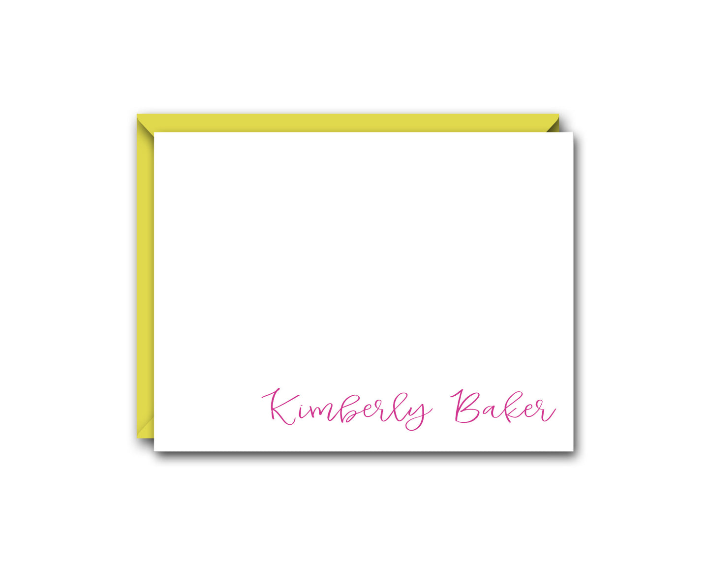 BEAUTIFUL PERSONALIZED NOTE CARD SET