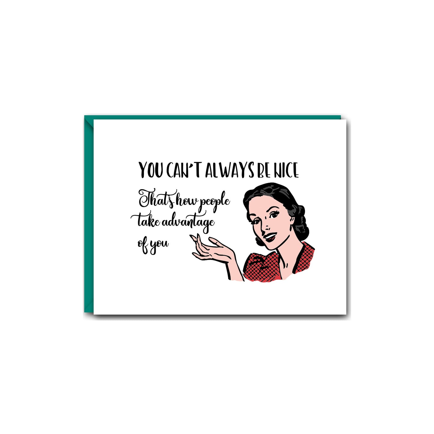 WITTY WOMEN THAT NEVER MAKE THE SAME MISTAKE GREETING CARD SET