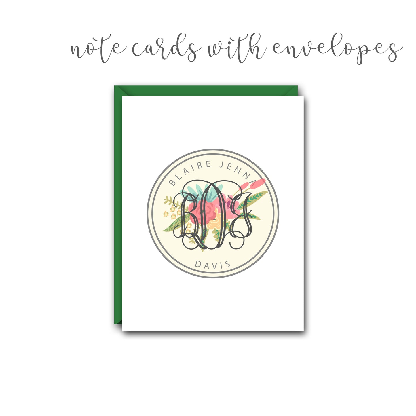 FLORAL MONOGRAM SORORITY RECRUITMENT PACKET