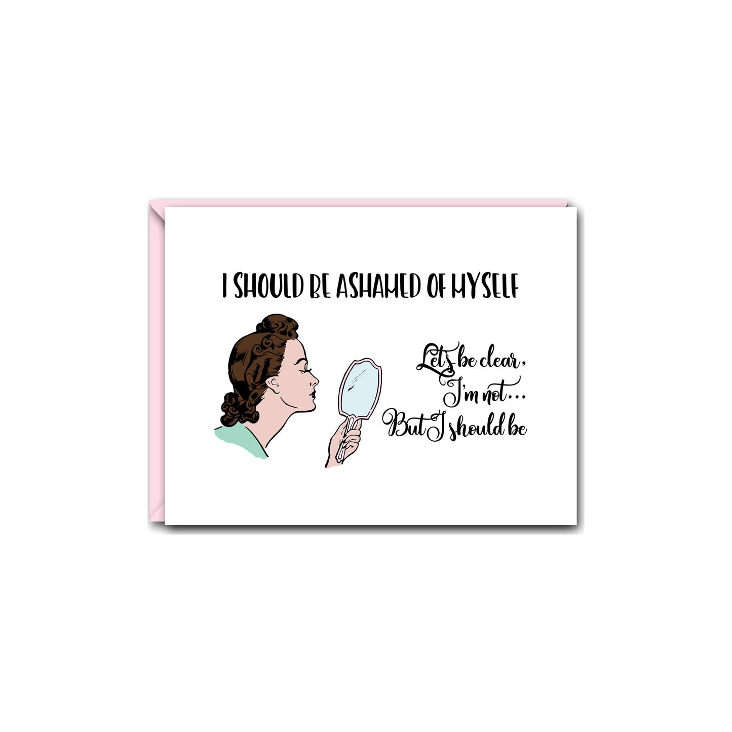 WITTY WOMEN THAT NEVER MAKE THE SAME MISTAKE GREETING CARD SET