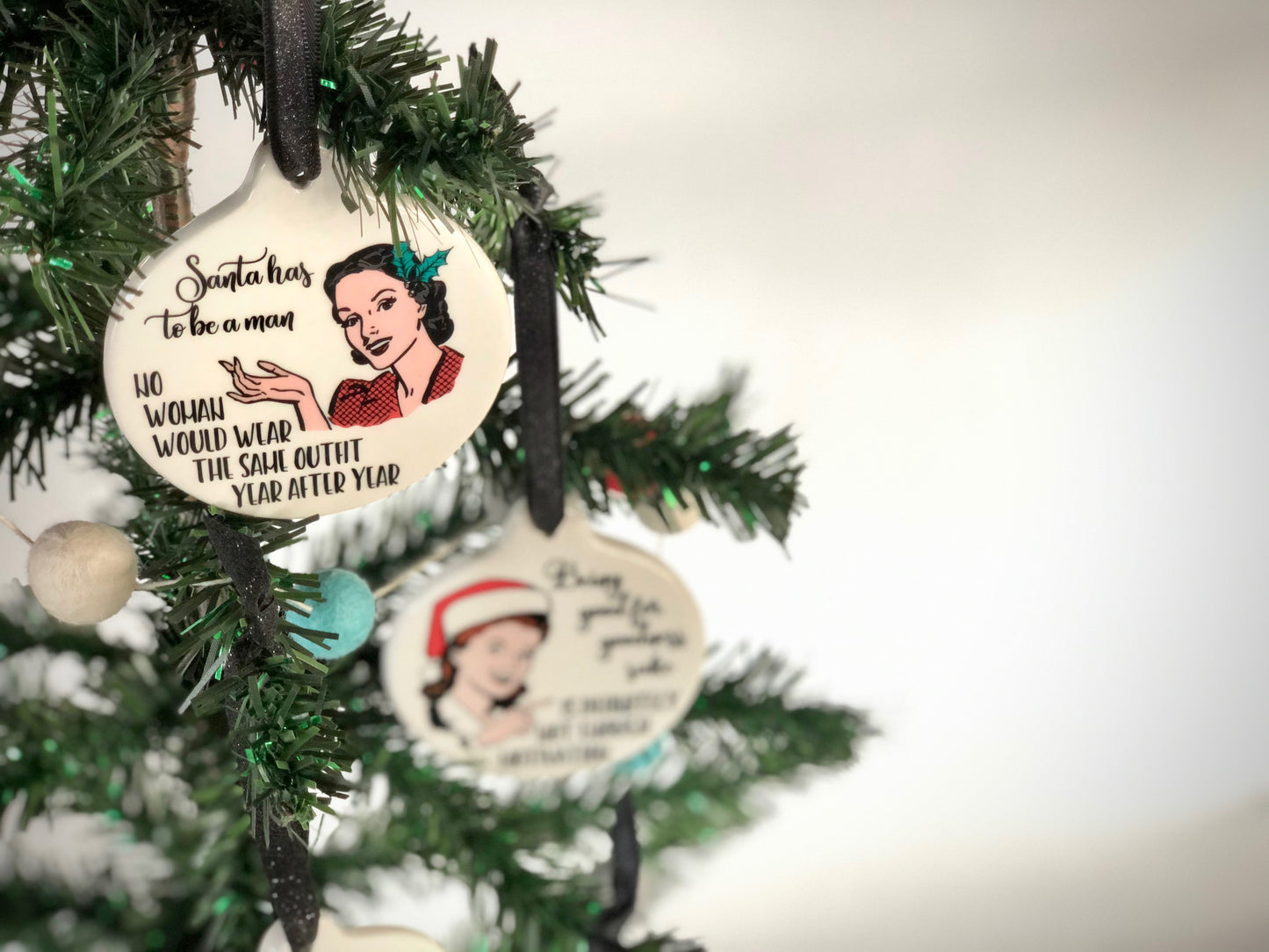 WITTY WOMEN HOLIDAY ORNAMENT