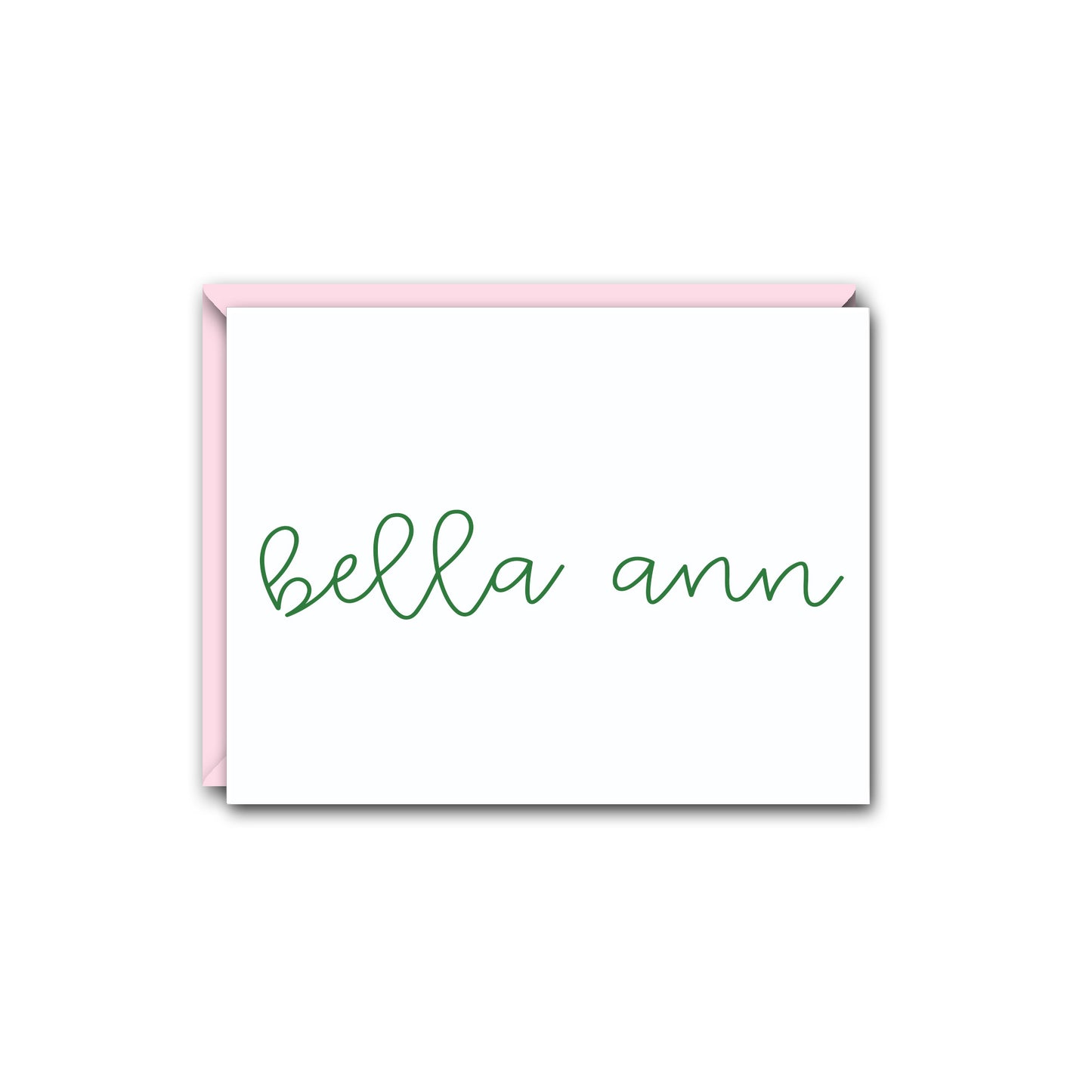 HAPPY PERSONALIZED NOTE CARD SET
