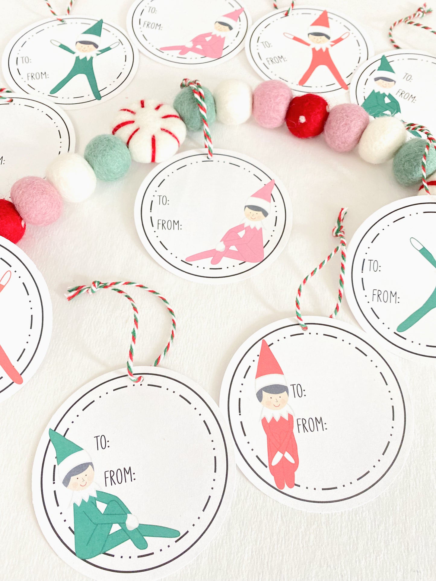 ELF ON THE GIFT TAGS