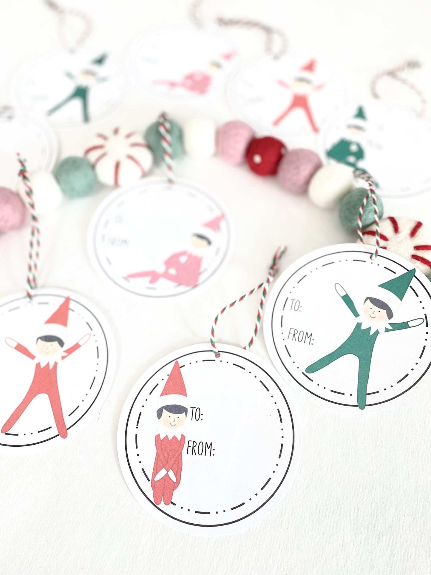 ELF ON THE GIFT TAGS