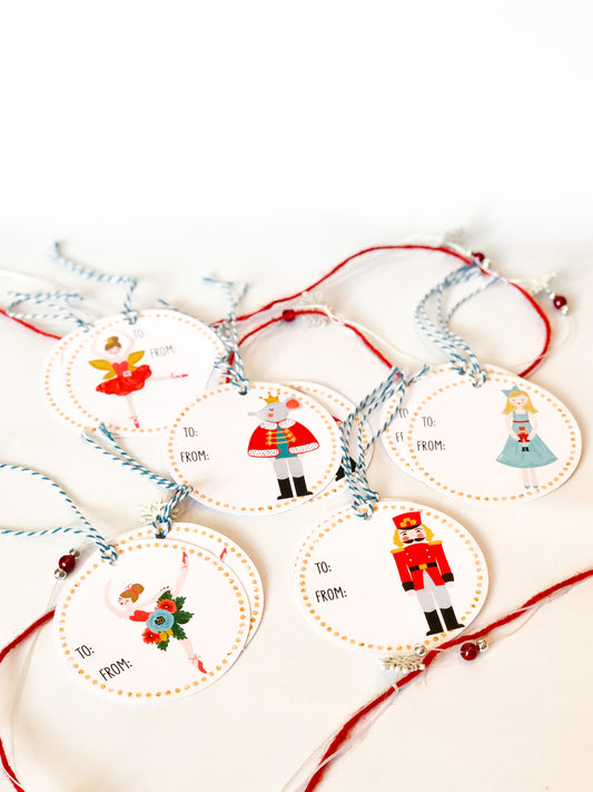 NUTCRACKER GIFT TAGS