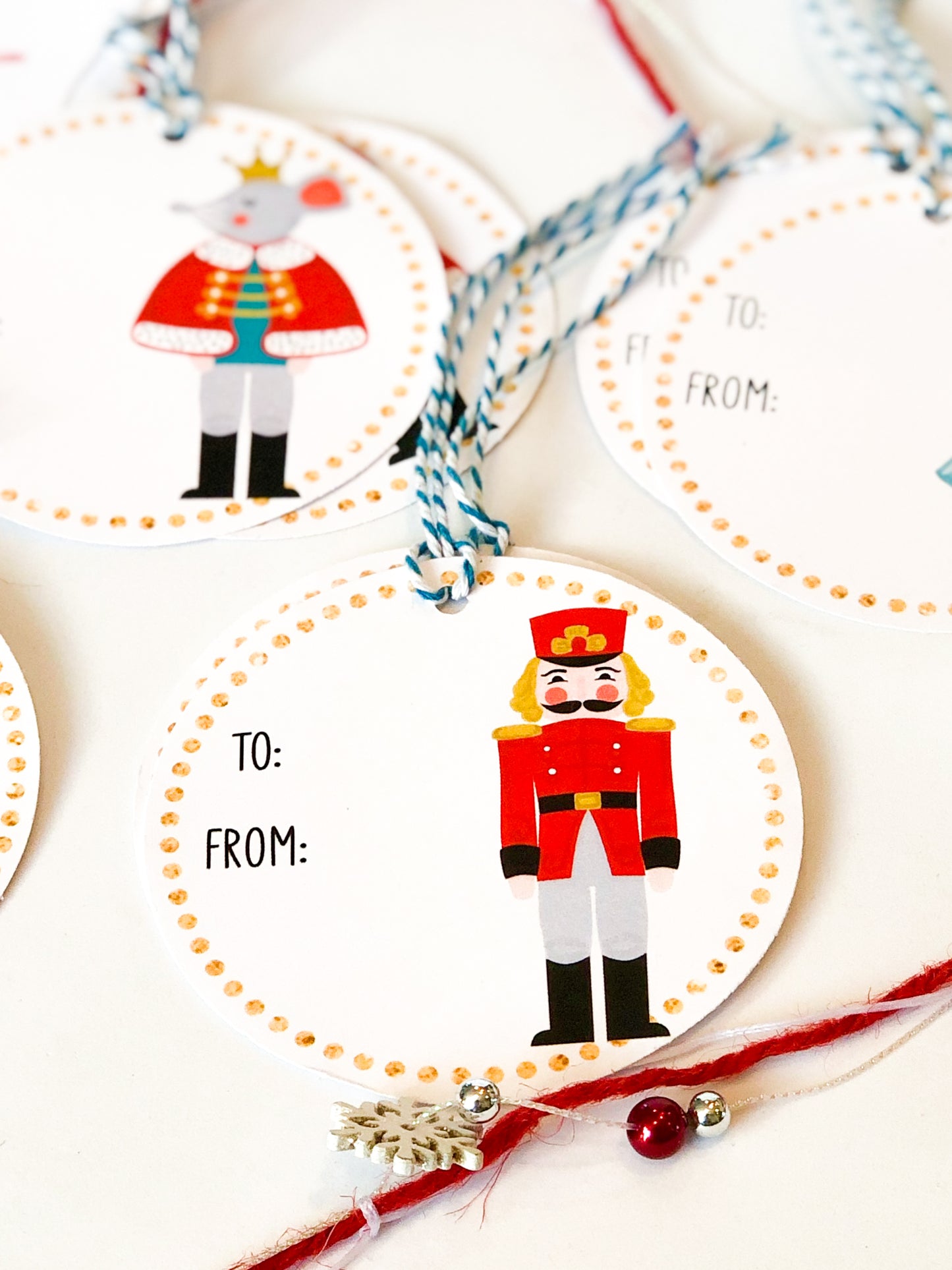 NUTCRACKER GIFT TAGS