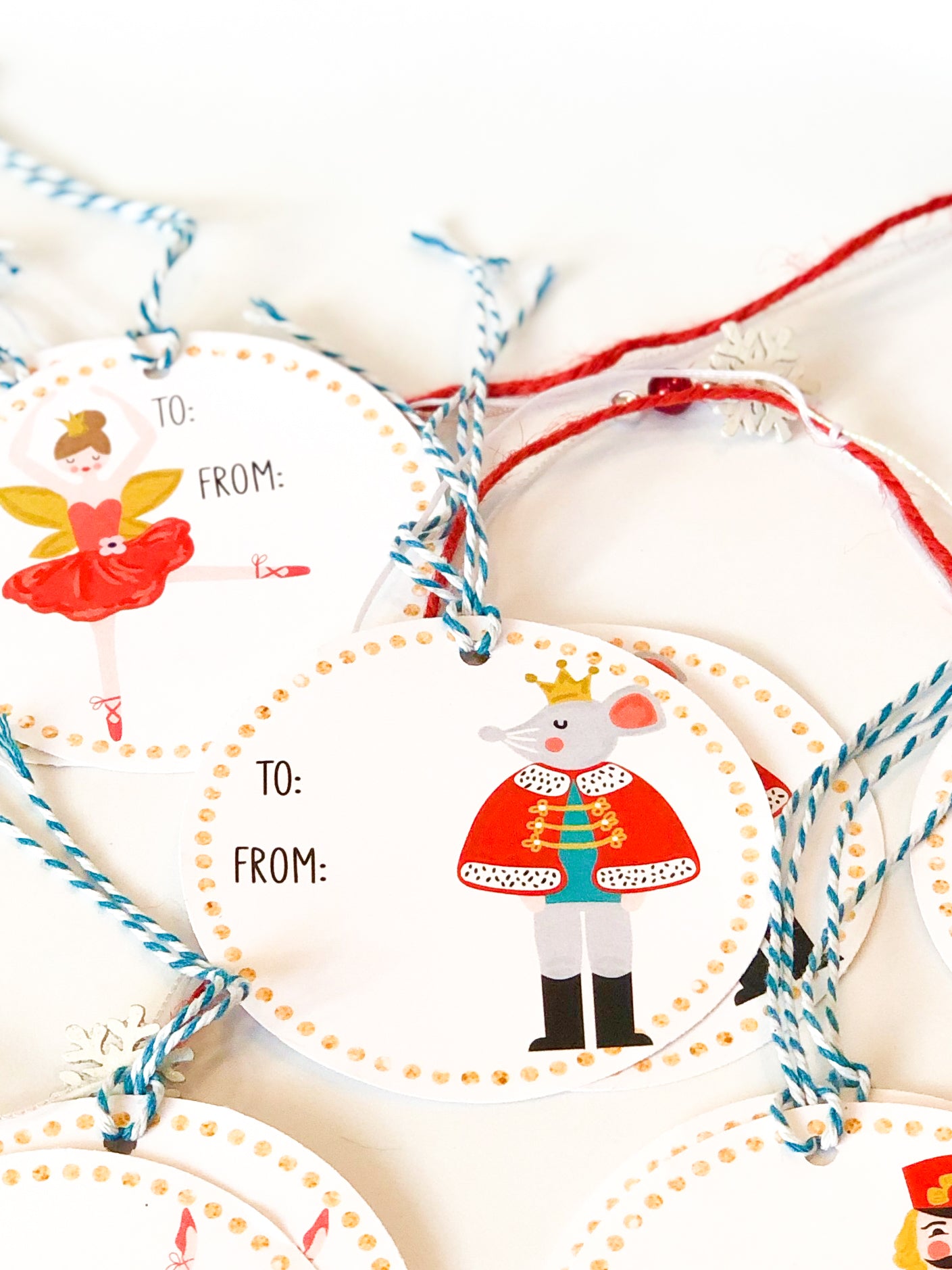 NUTCRACKER GIFT TAGS