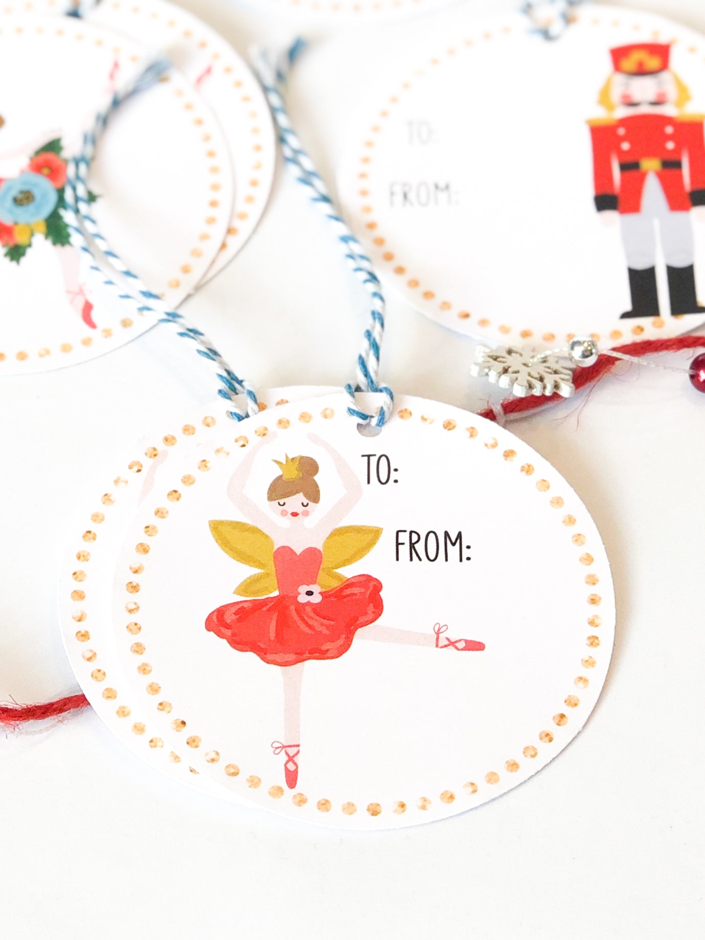 NUTCRACKER GIFT TAGS